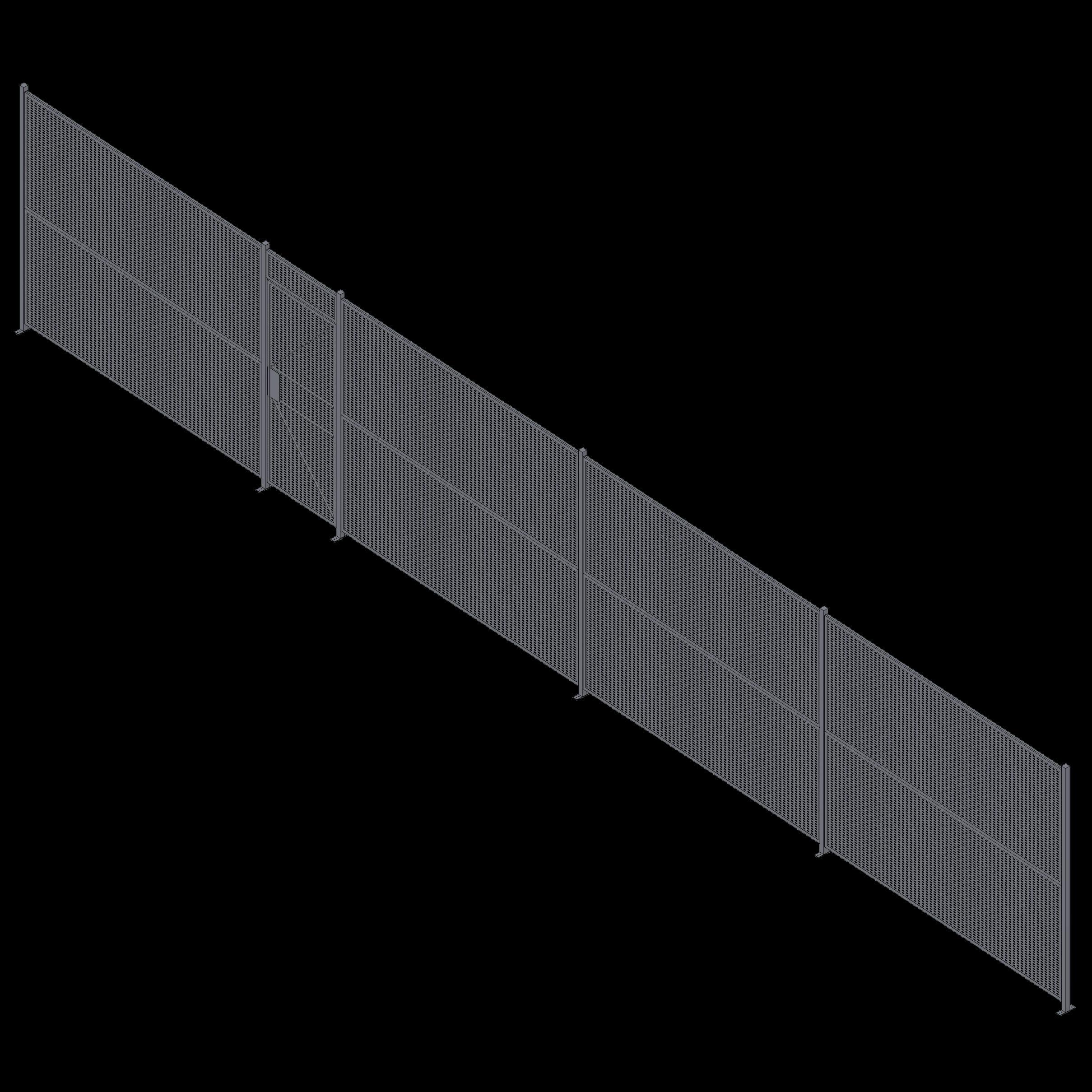 Wire Partition - 1 Sided - Single Hinged - 44 P