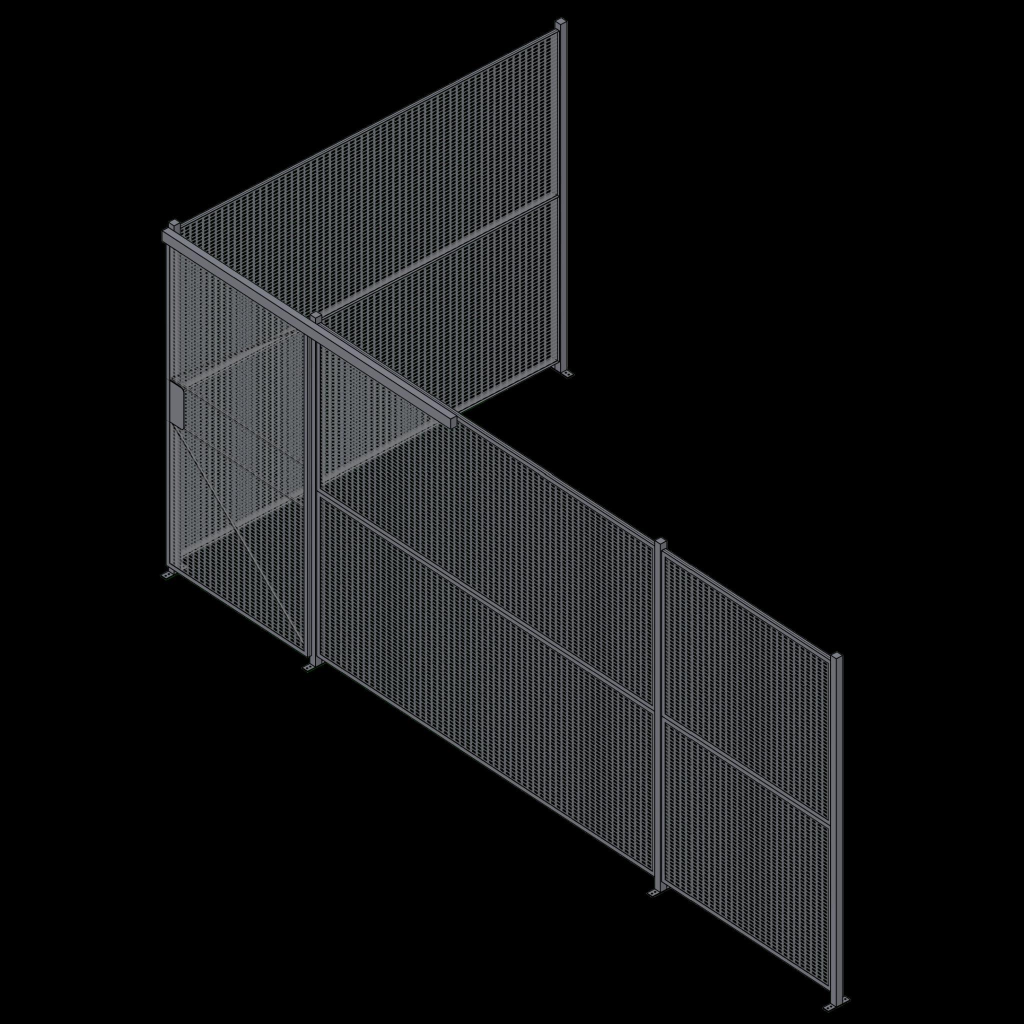 Wire Partition - 2 Sided - Sliding - 30 P