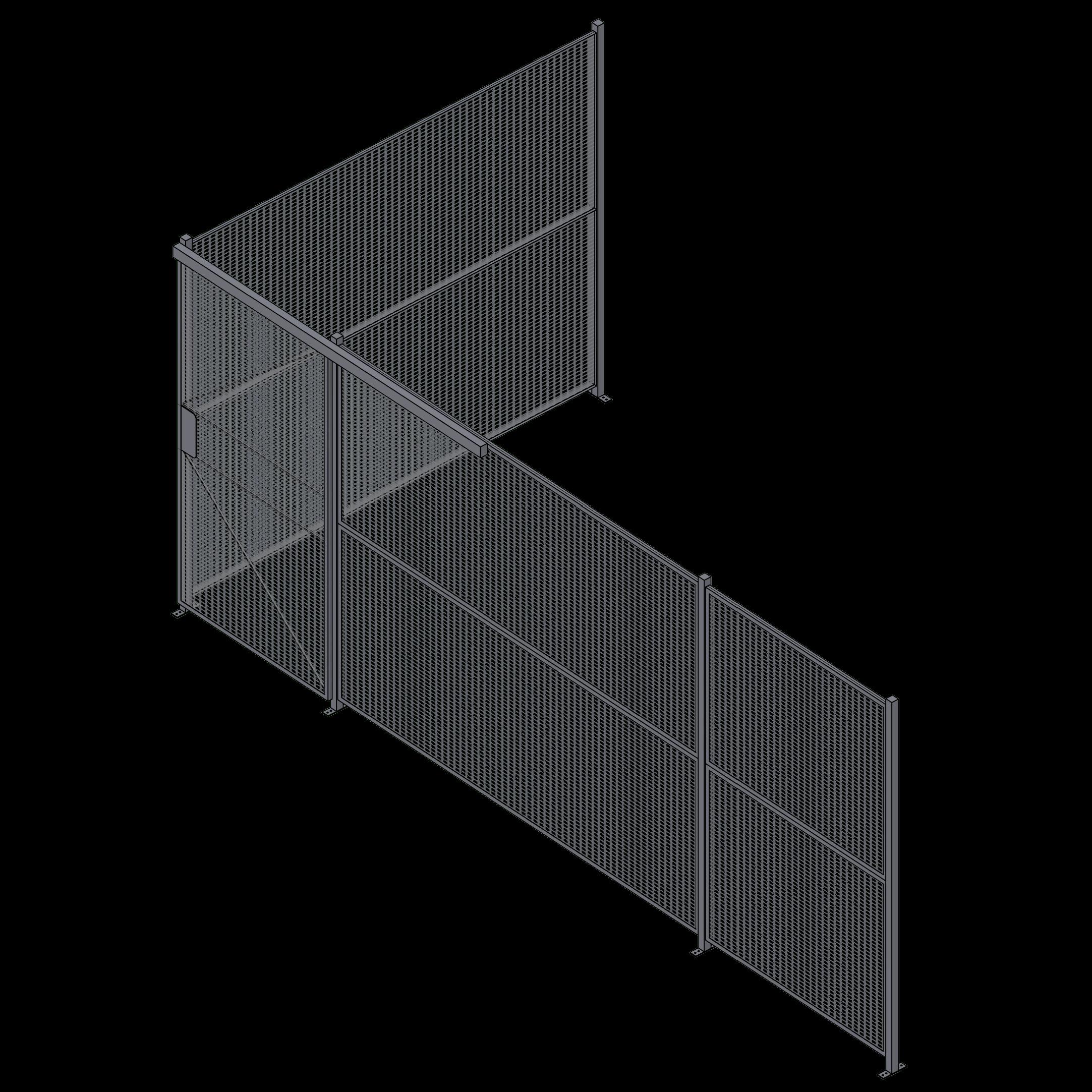 Wire Partition - 2 Sided - Sliding - 30 P