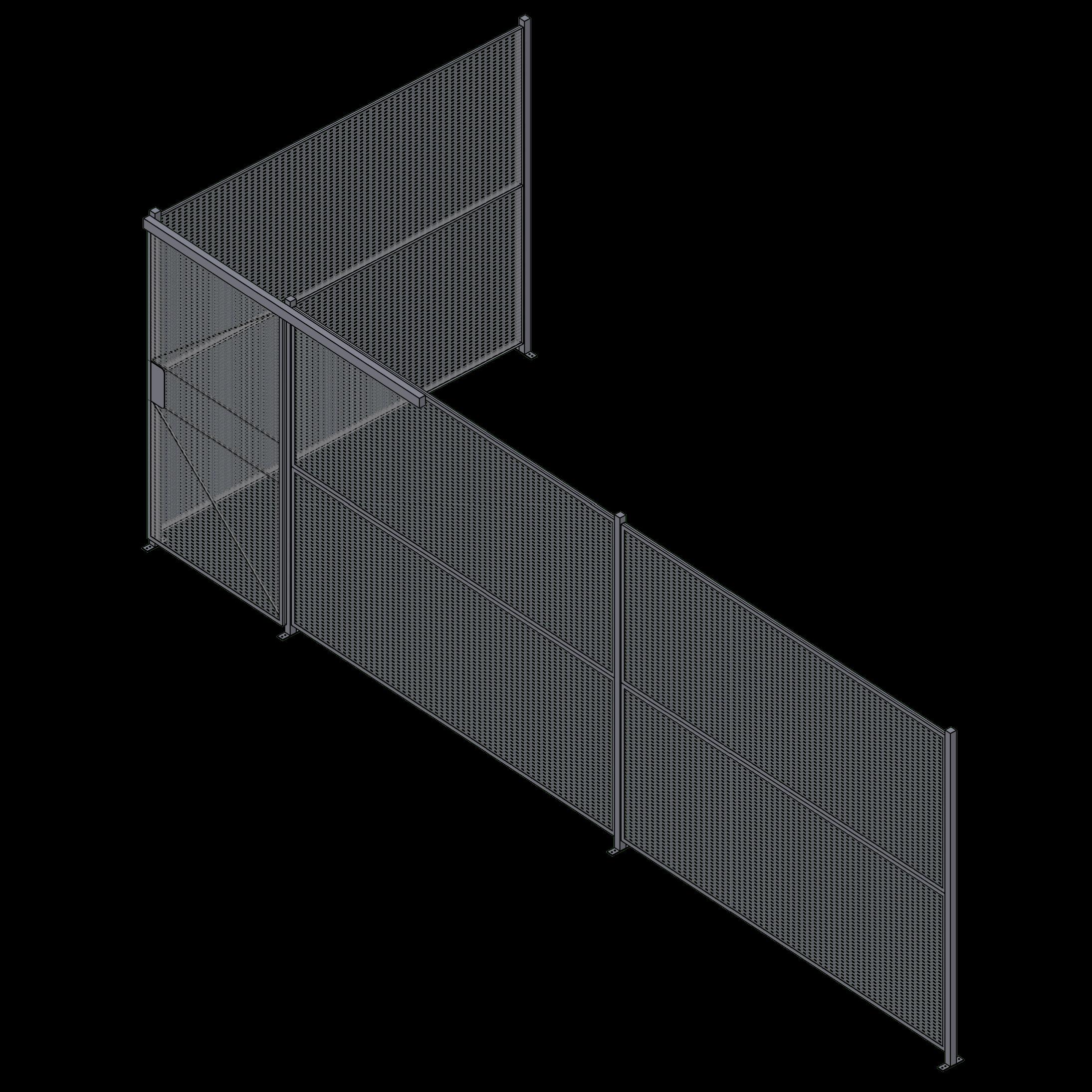 Wire Partition - 2 Sided - Sliding - 35 P