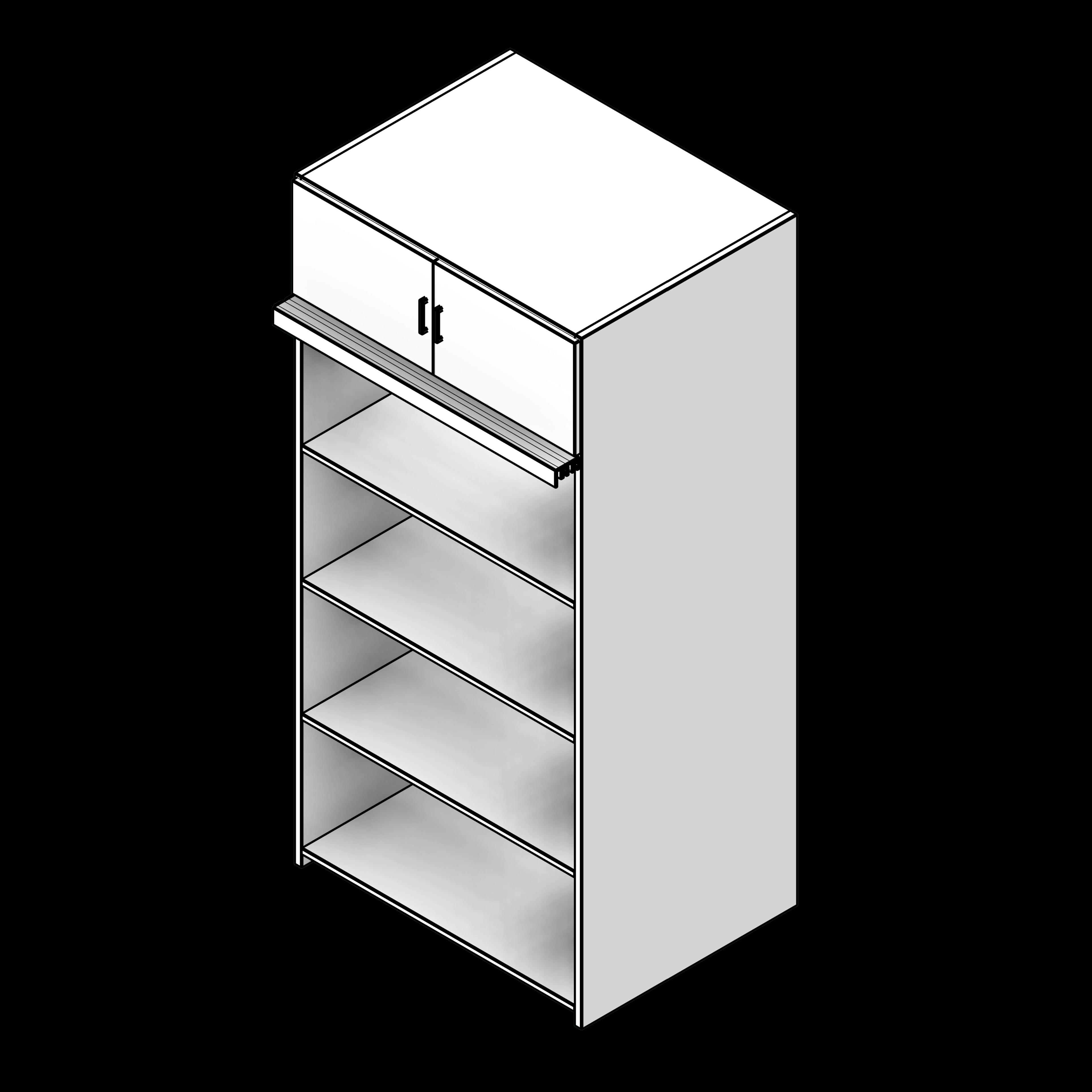  SSG Wall Classroom Storage PCS Shelves