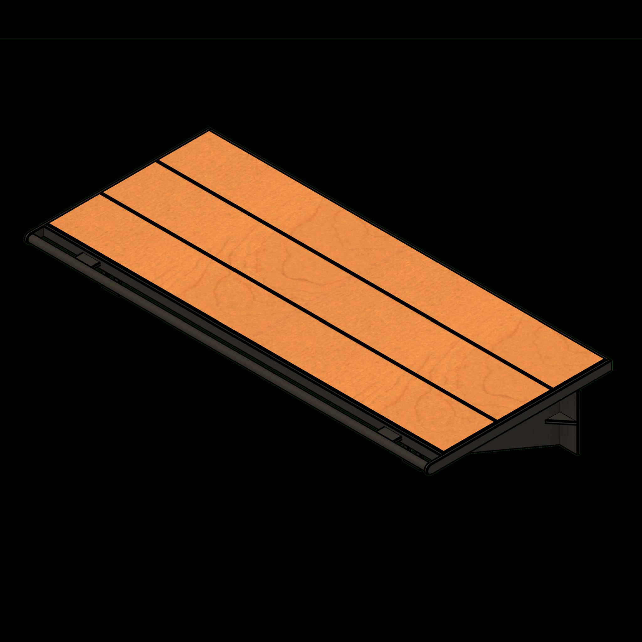 SSG Bench Restraint Wall Mounted PCS ADA