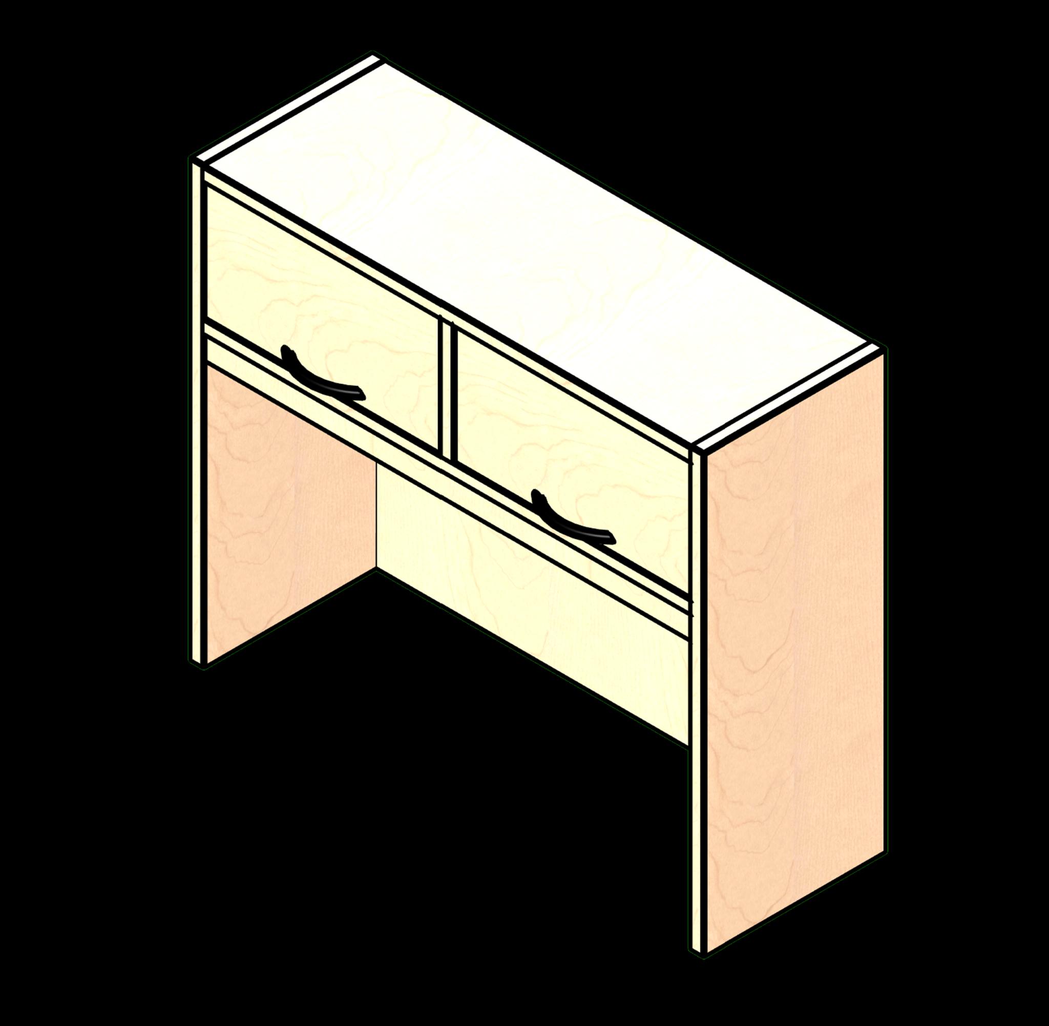 SSG Executive Overhead Storage LAM Retractable Doors