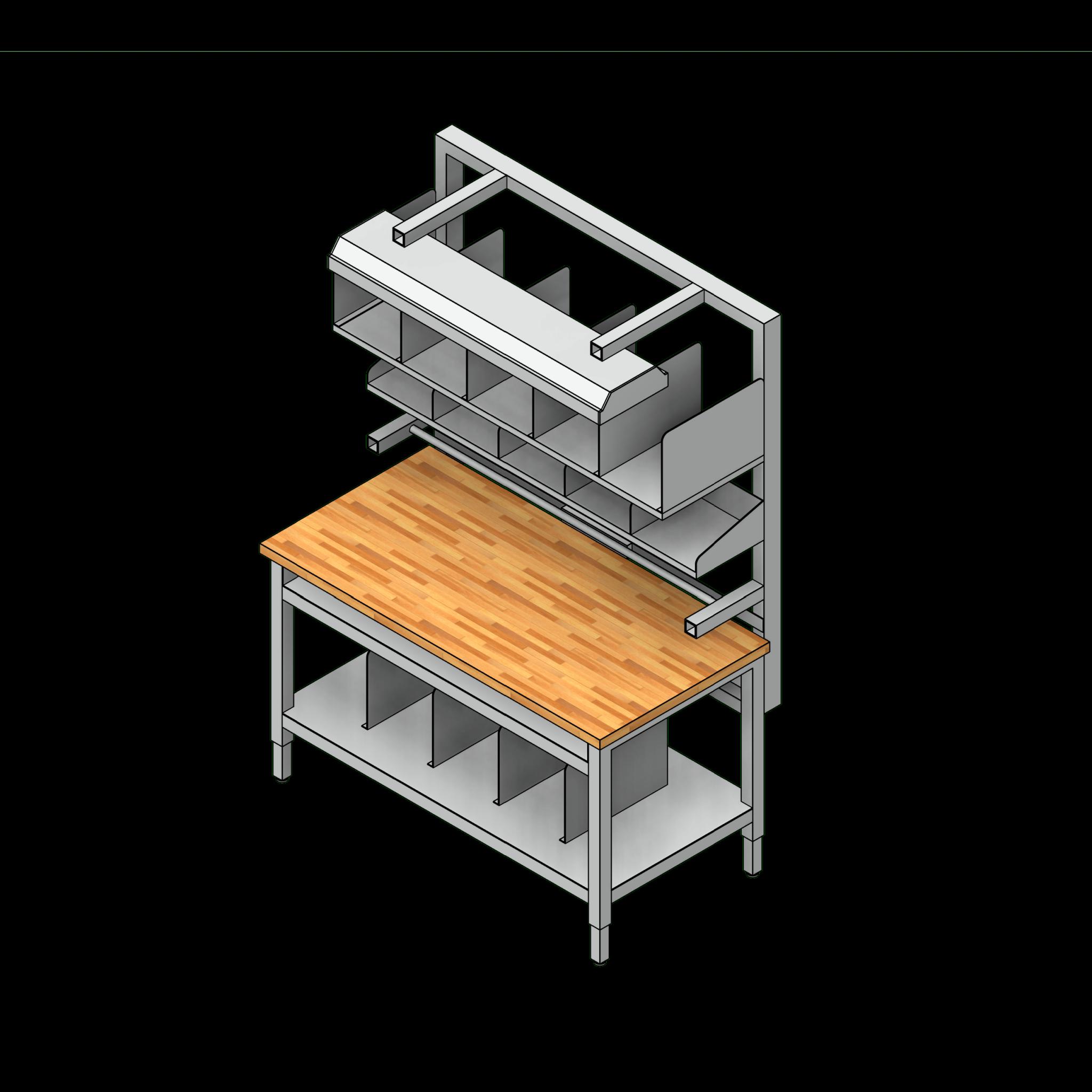 SSG Workstation Packaging PCS Maple