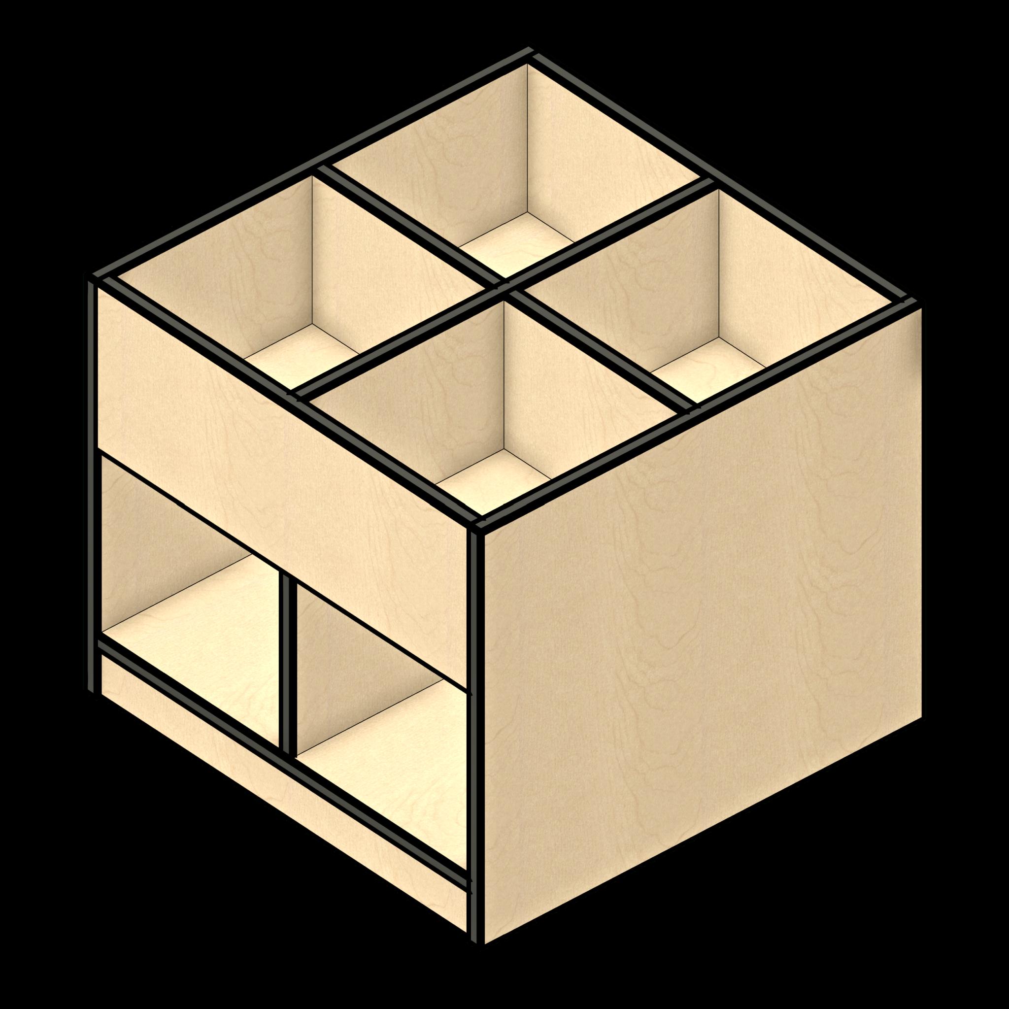 SSG Cart Book Browse Double Sided LAM 2 Cubbie