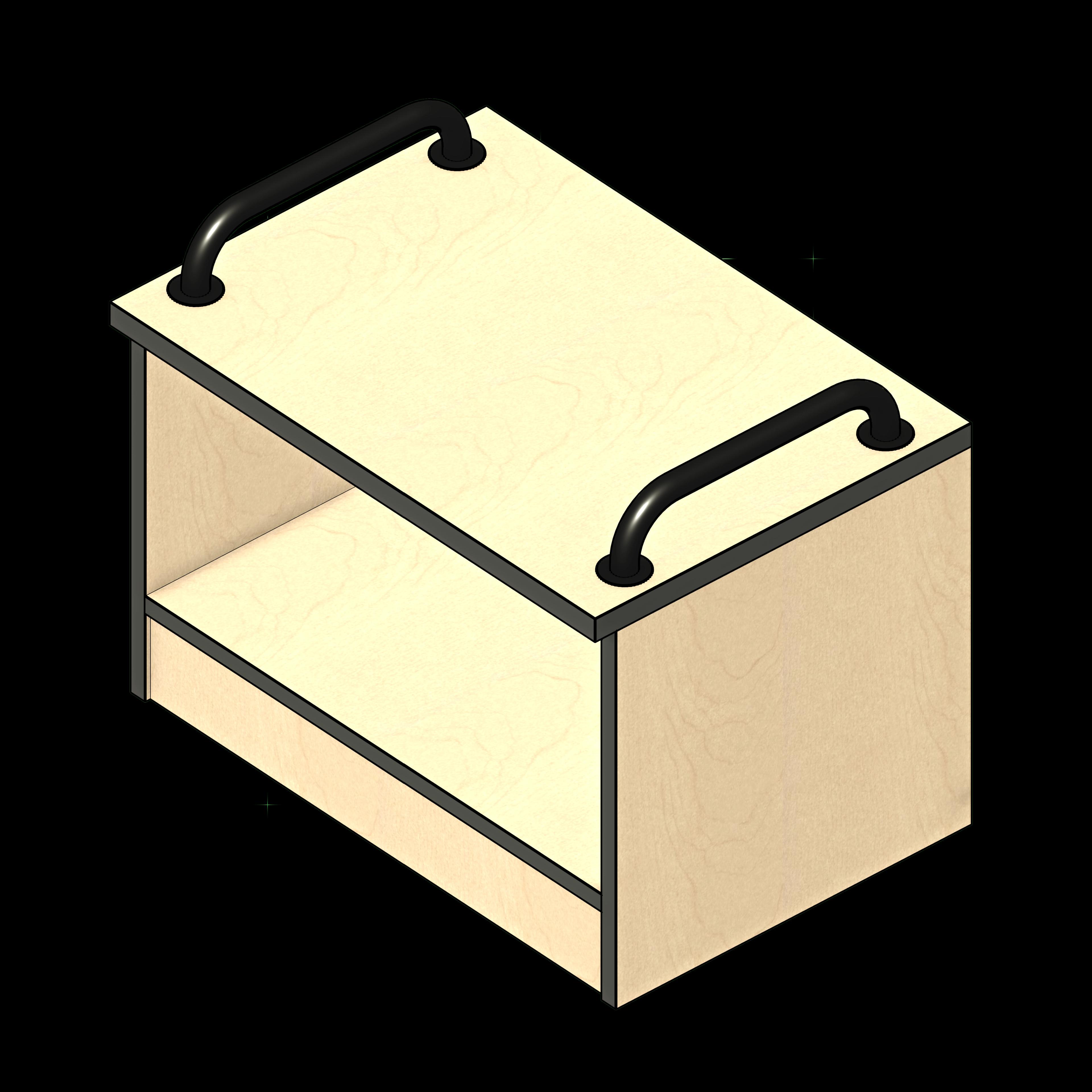  SSG Cart Under Desk LAM 261818