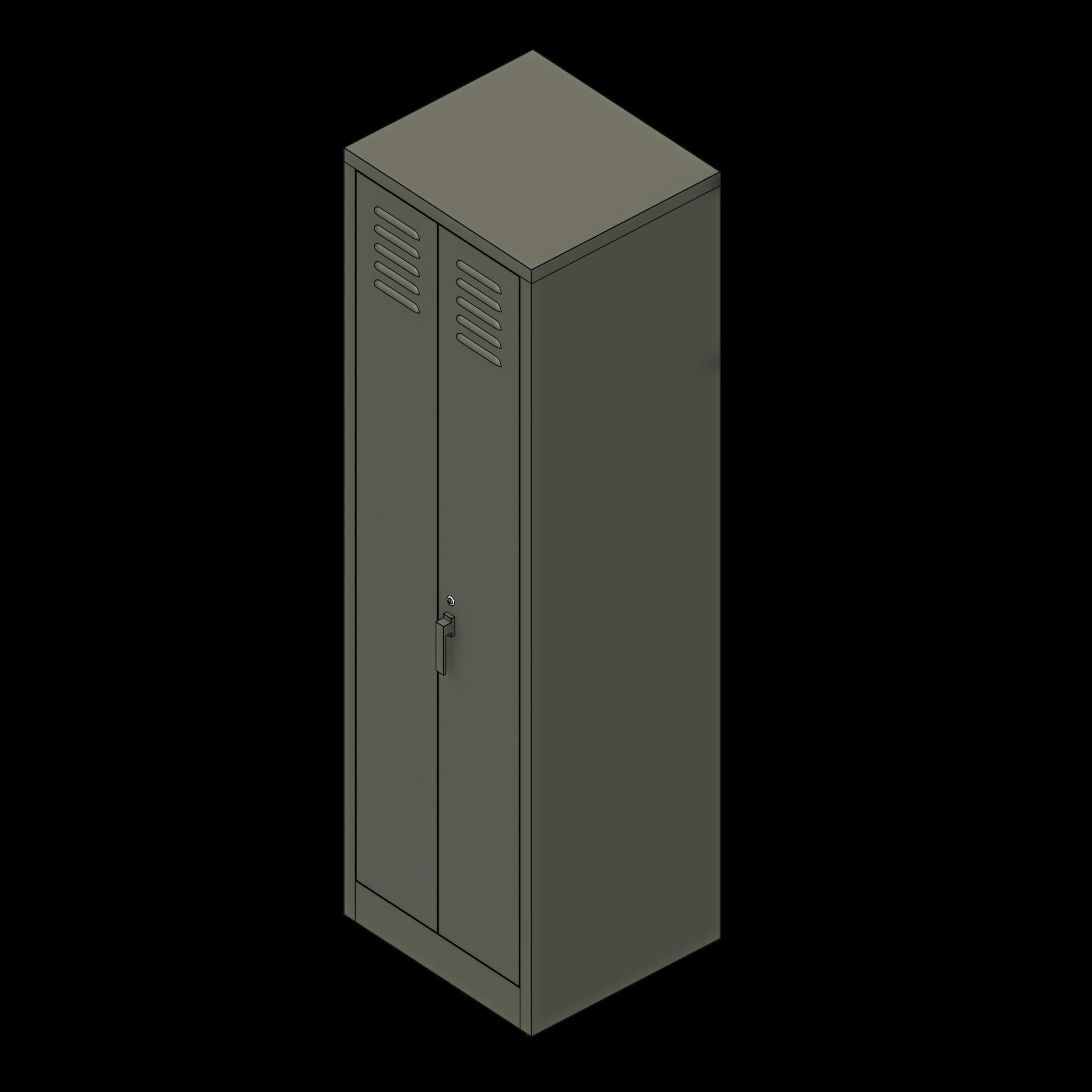 SSG Cabinet Janitor SST 25 Wide Closed