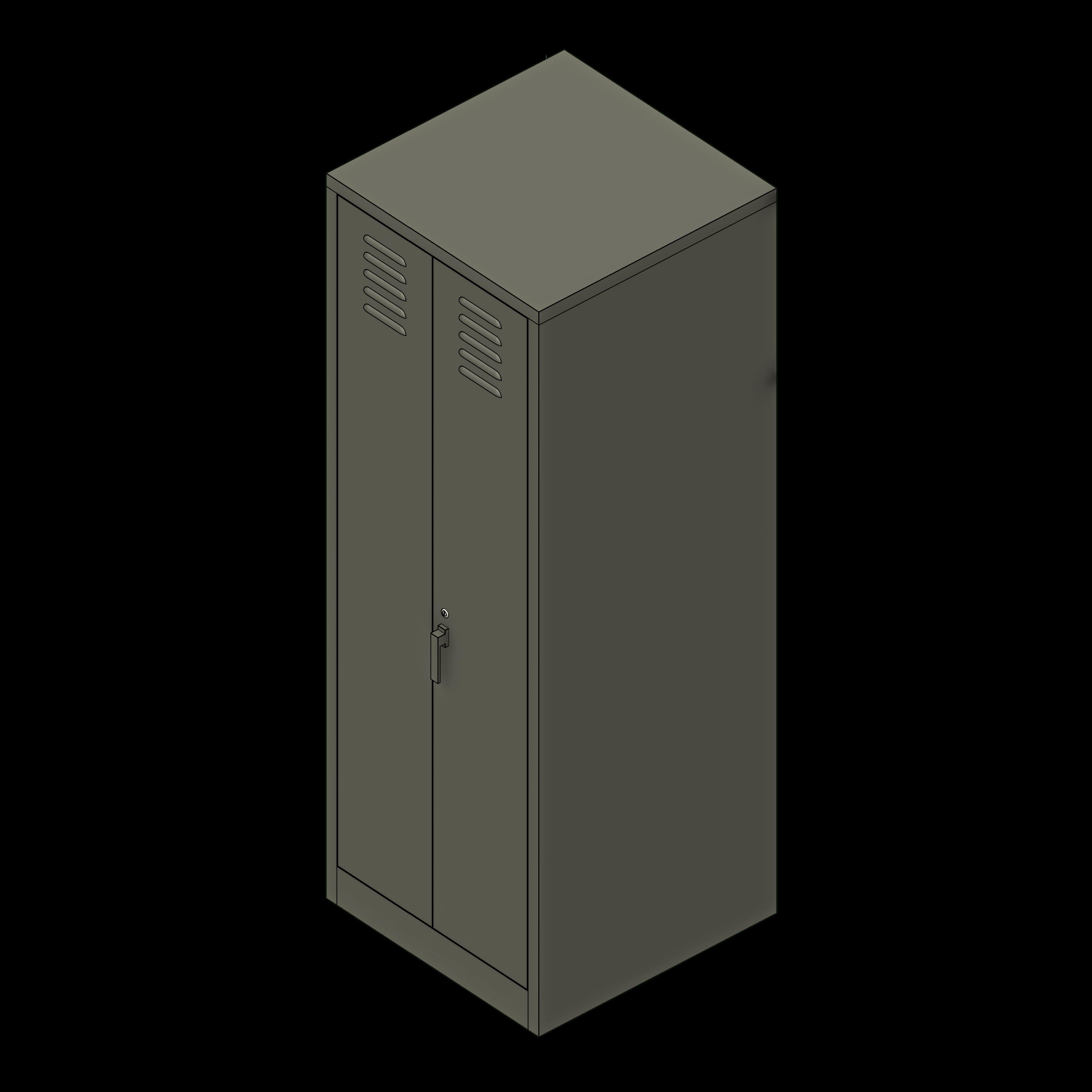 SSG Cabinet Janitor SST 30 Wide Closed