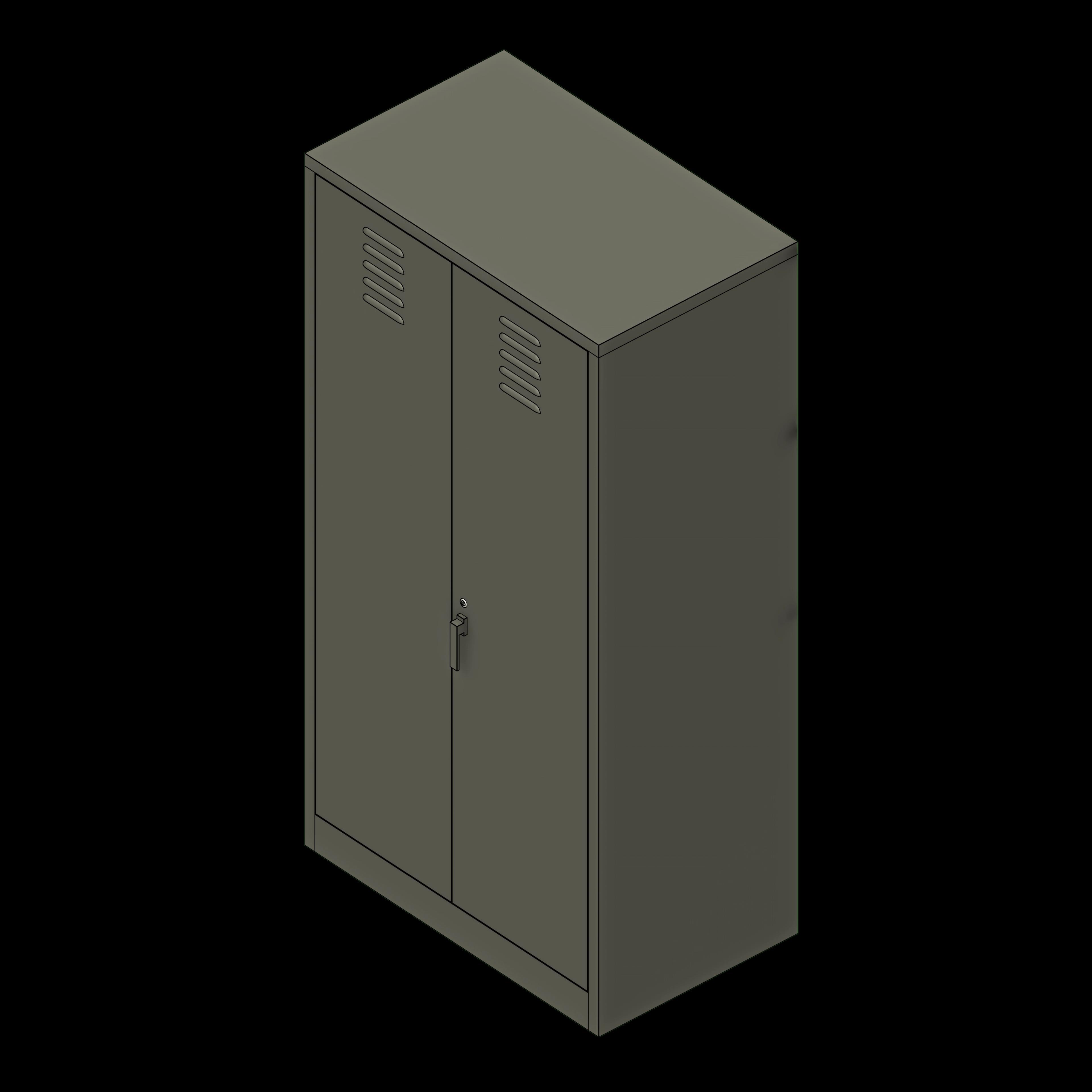 SSG Cabinet Janitor SST 43 Wide Closed