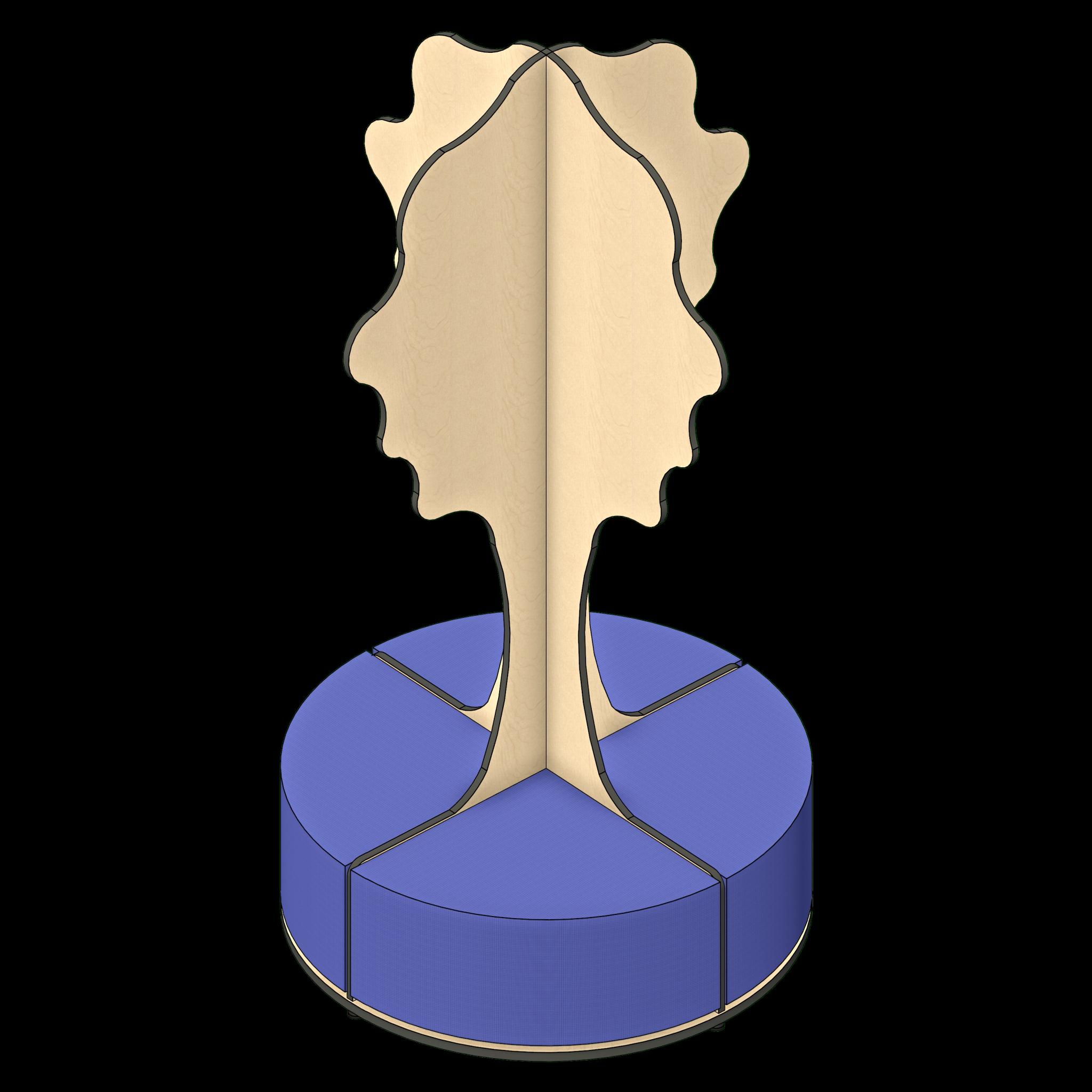 SSG Bench Reading Tree LAM 14 Inch Cushion Seating