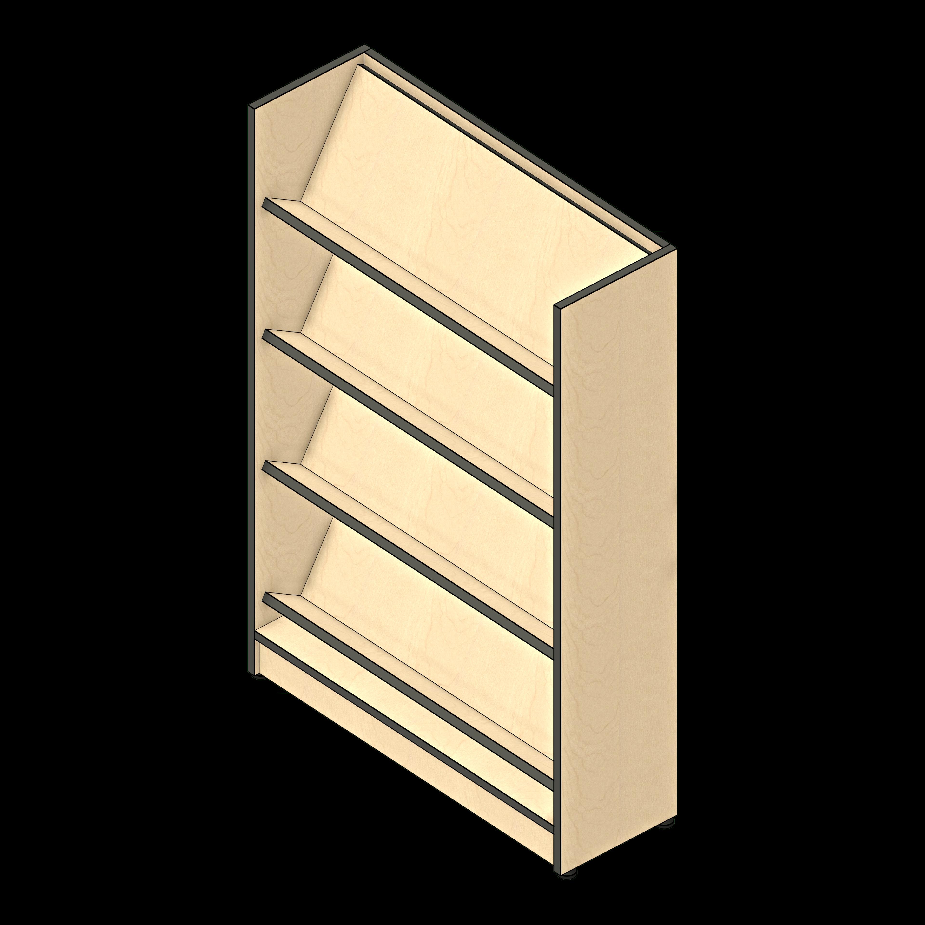 SSG Shelving Magazine Angled LAM 361254