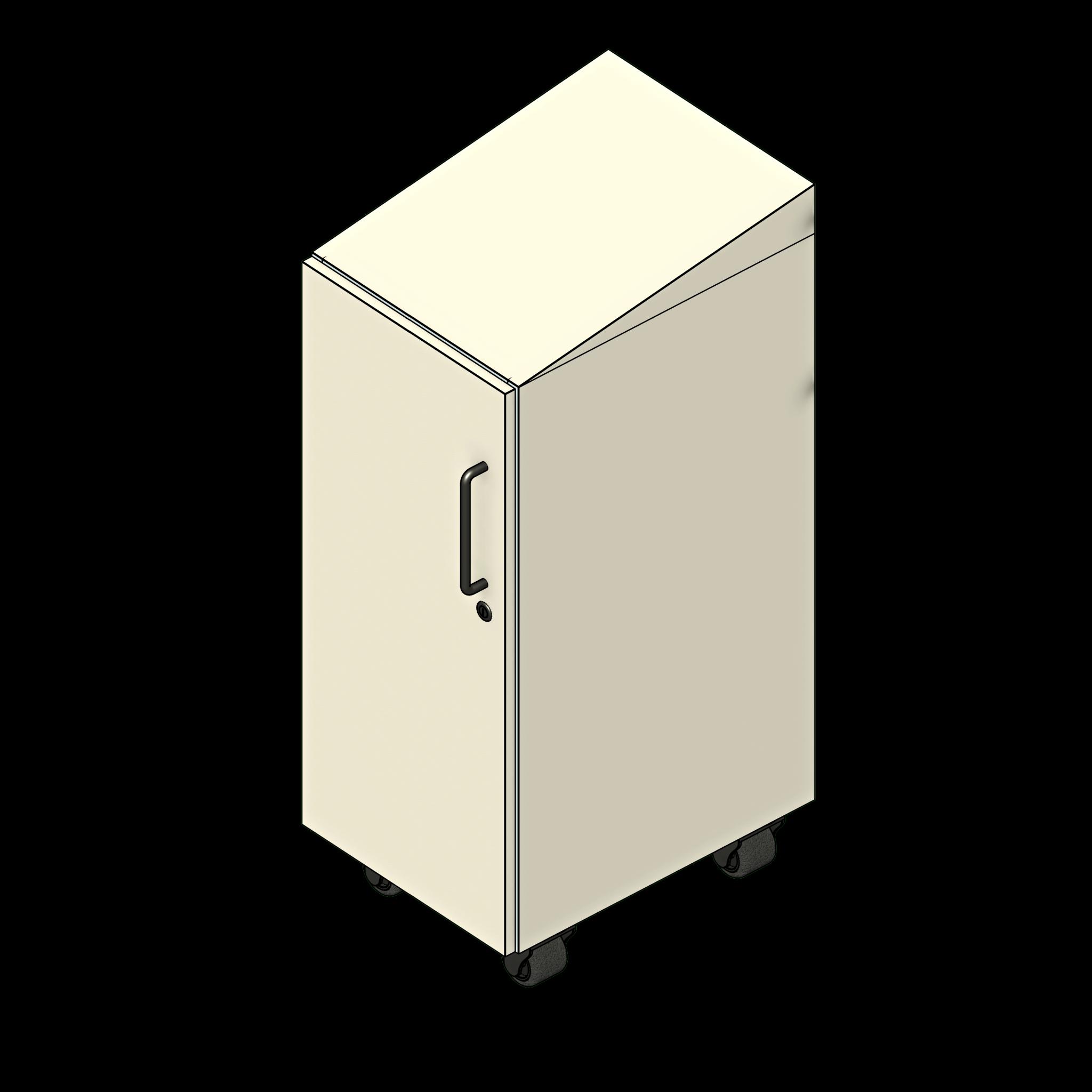 SSG Cabinet Modular Medical Supply Base LAM BU355 Sloped Top