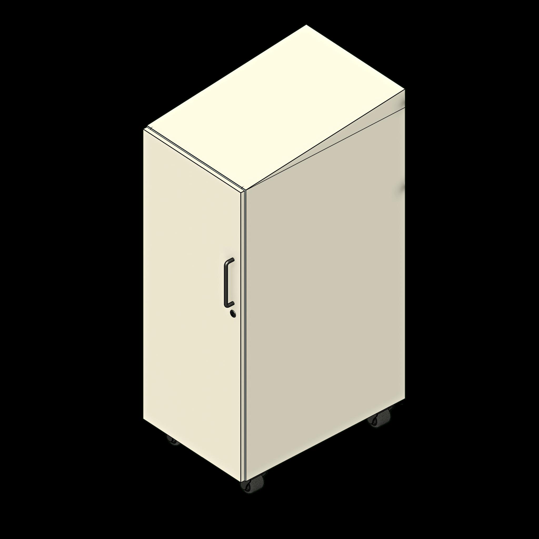SSG Cabinet Modular Medical Supply Mid LAM MU455 Sloped Top