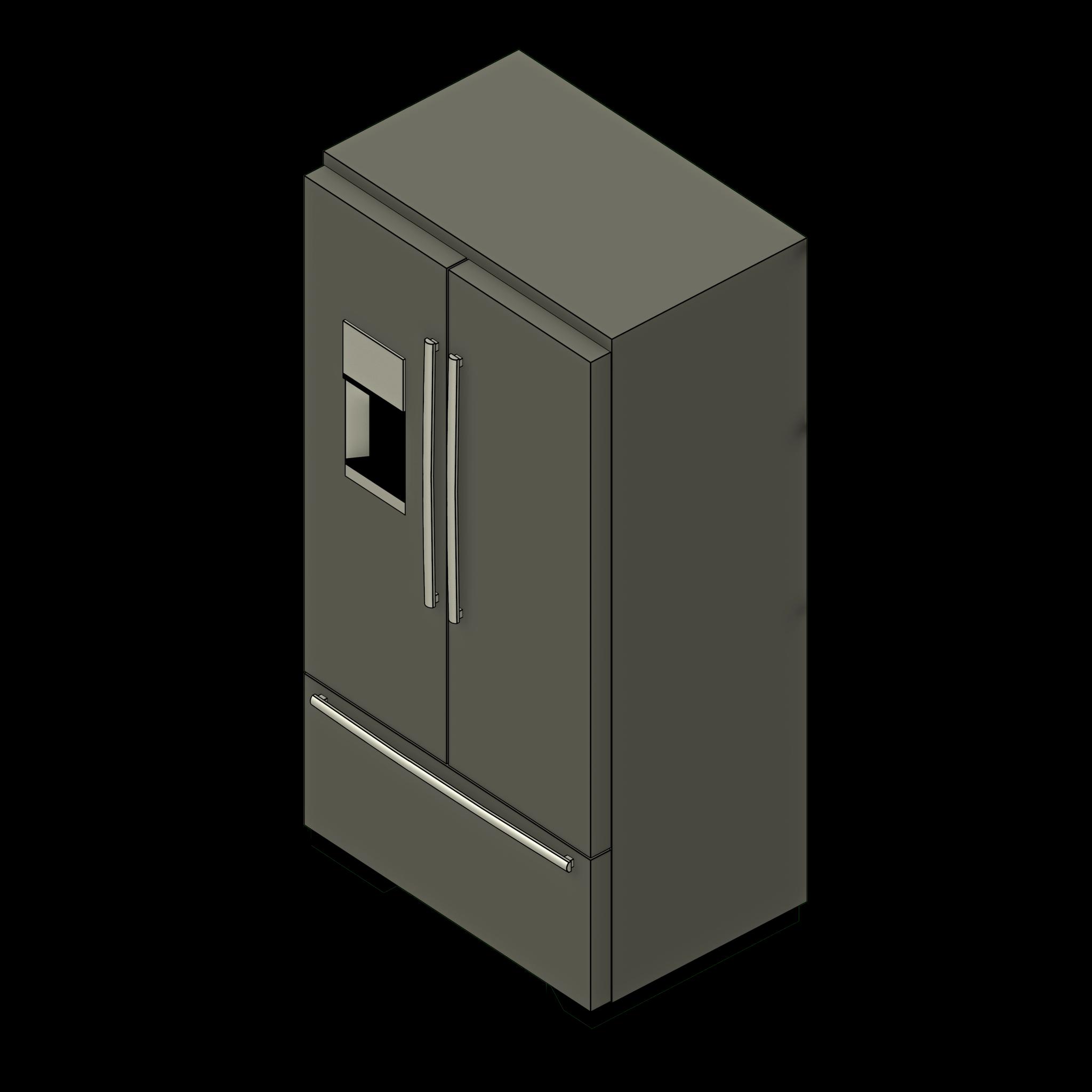 SSG Generic Refrigerator SST French Door