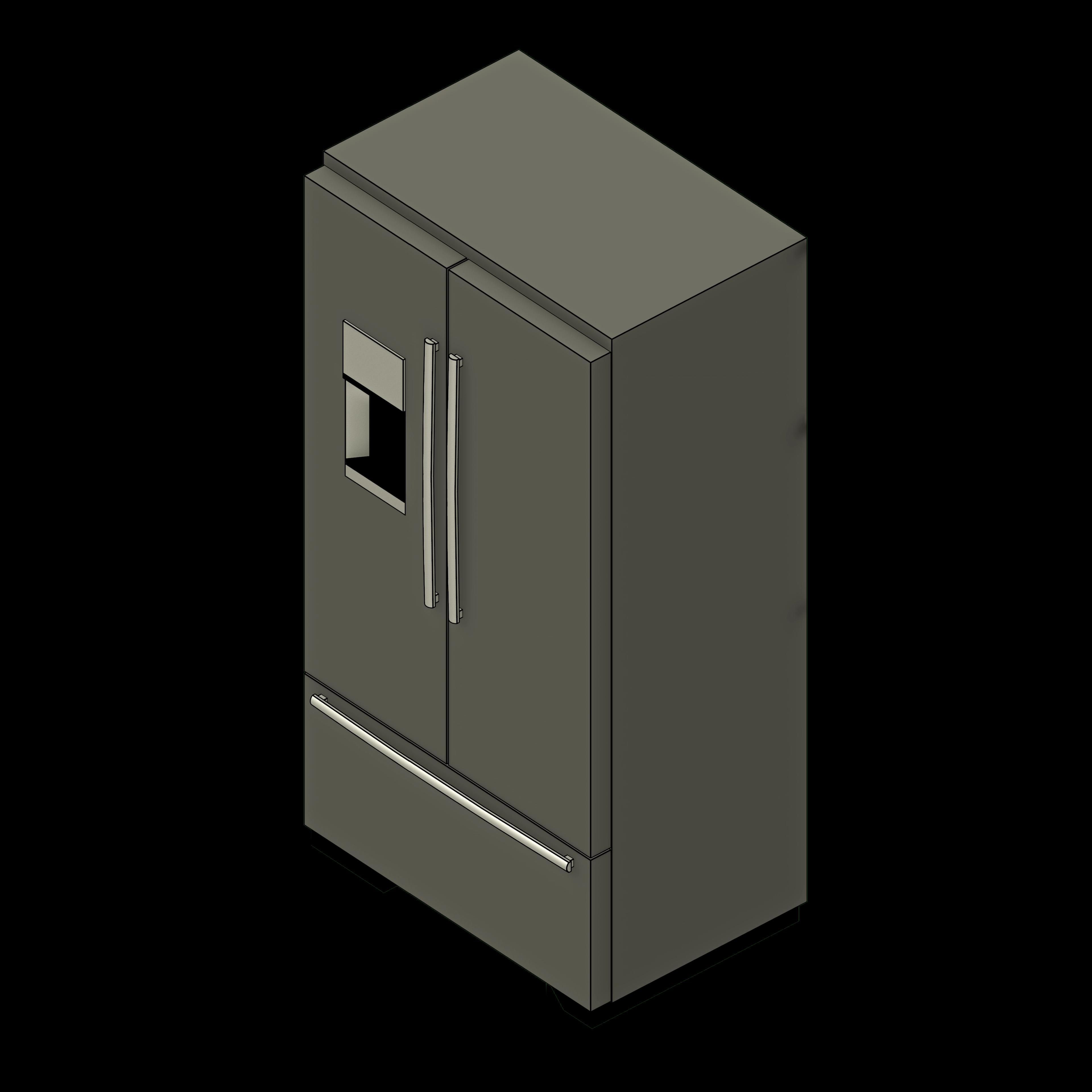 SSG Generic Refrigerator SST French Door