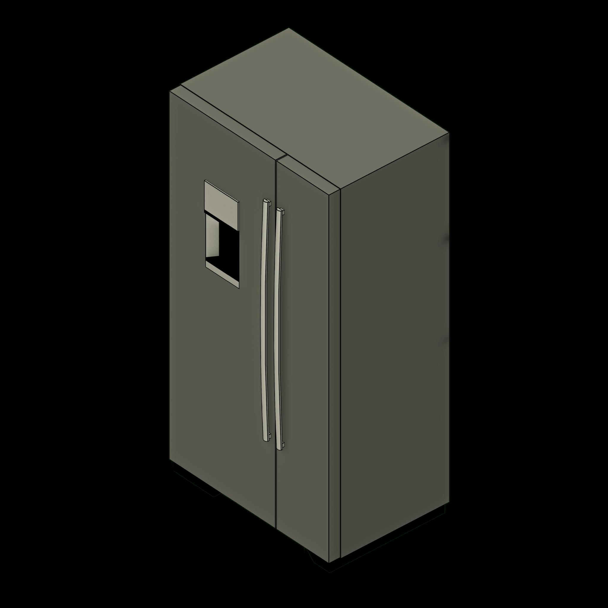 SSG Generic Refrigerator SST Side By Side