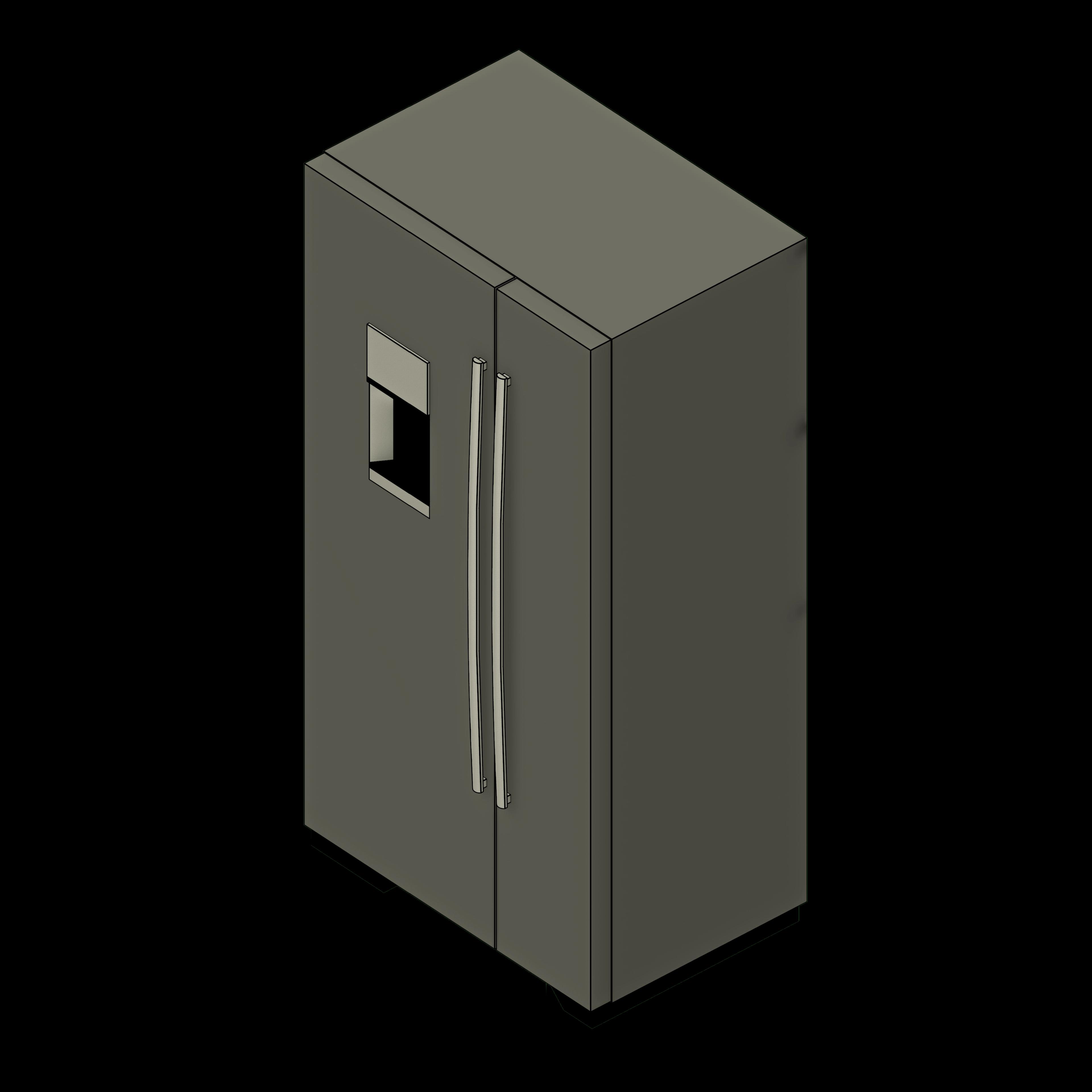 SSG Generic Refrigerator SST Side By Side