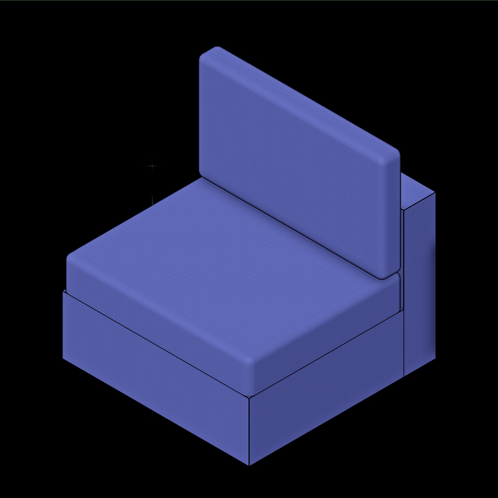 SSG Couch Sectional Modular UPH Wide