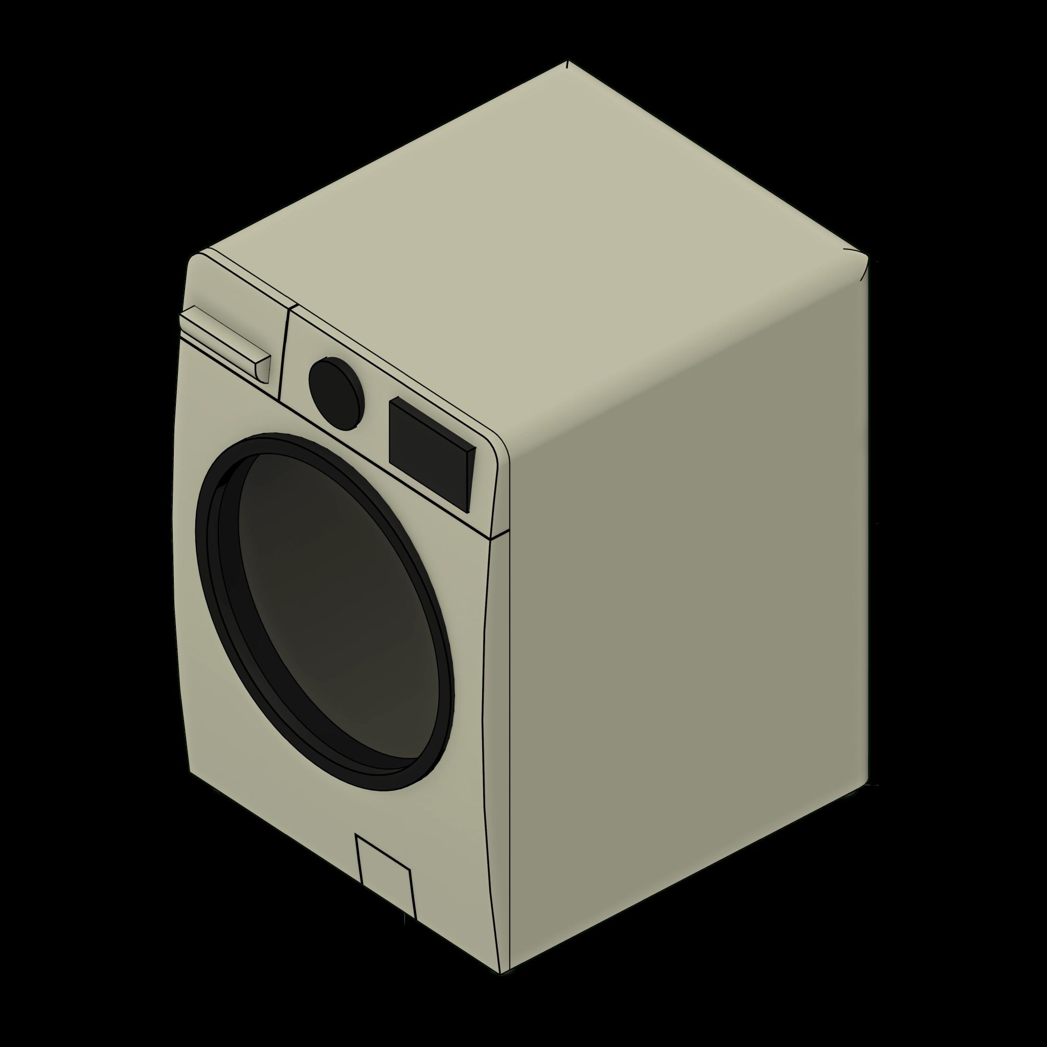 SSG Appliance Washer Dryer PCS Washer