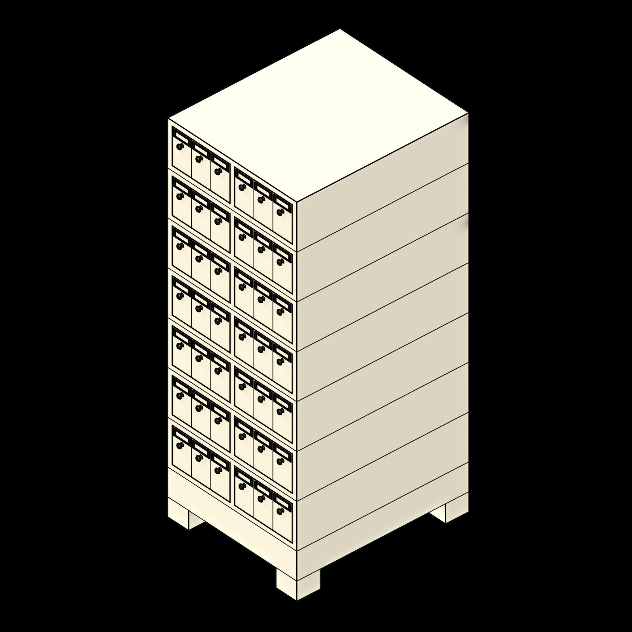 SSG Cabinet Storage Slide PCS 7 Levels