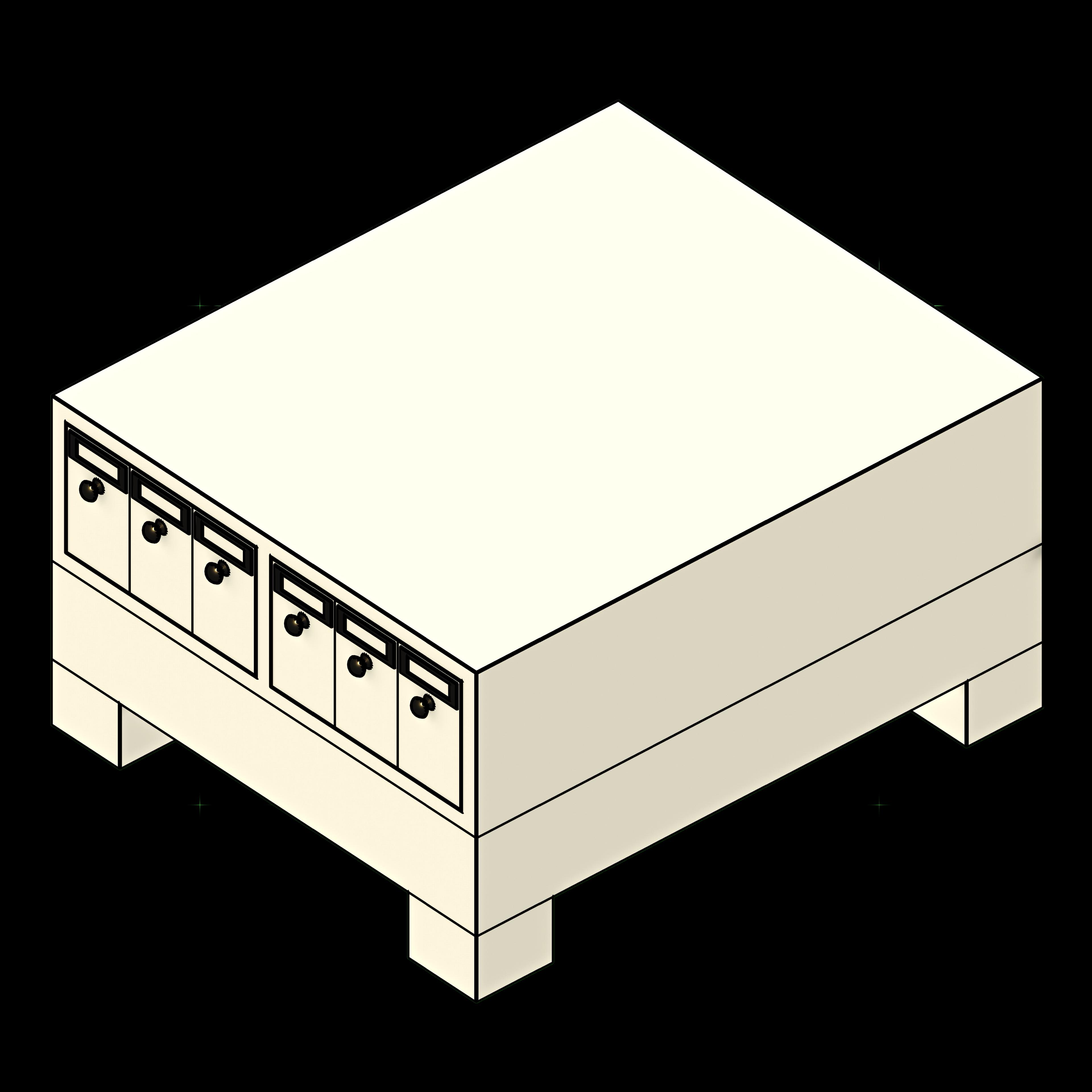 SSG Cabinet Storage Slide PCS 1 Levels