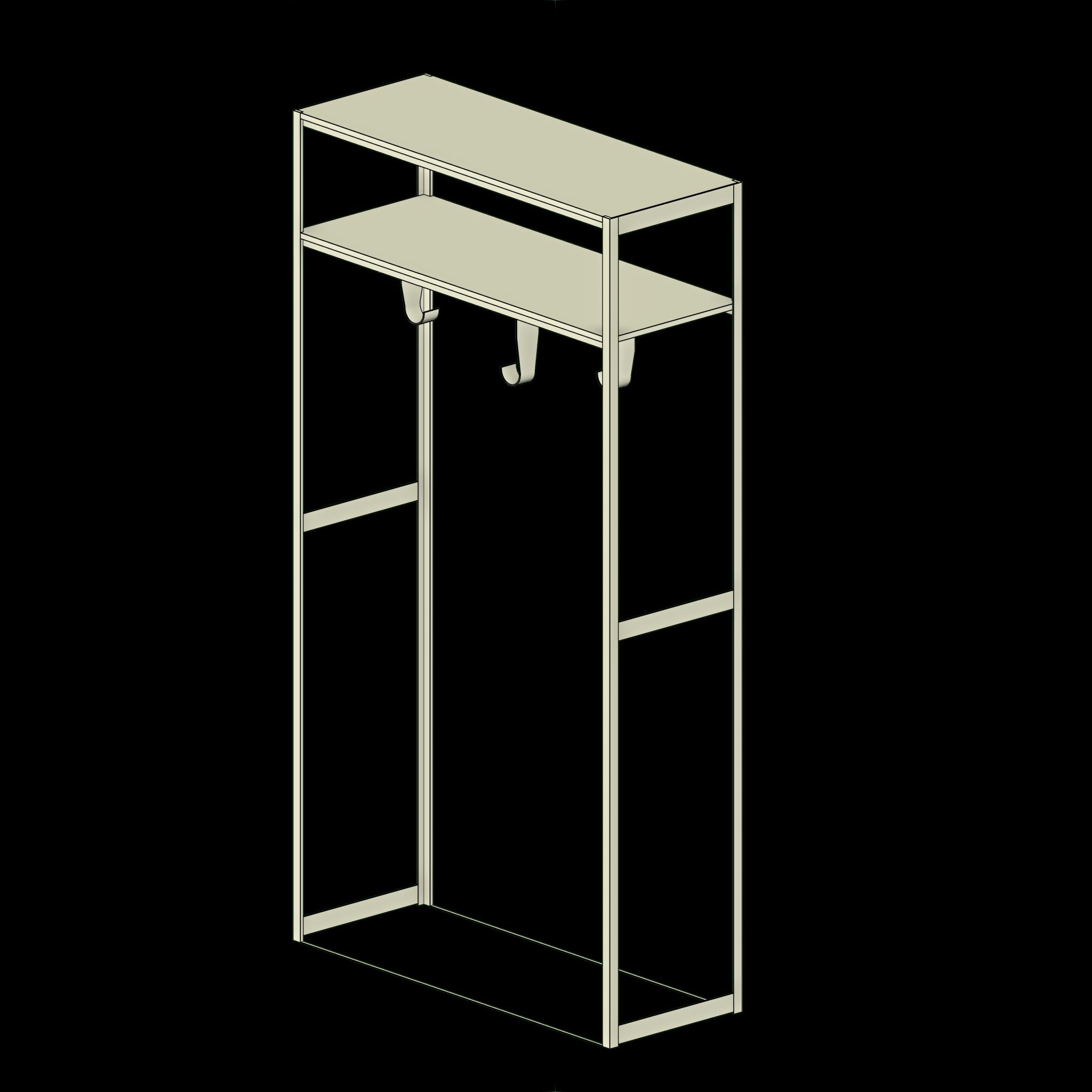 SSG Open Bike Storage 4 Post PCS 481888