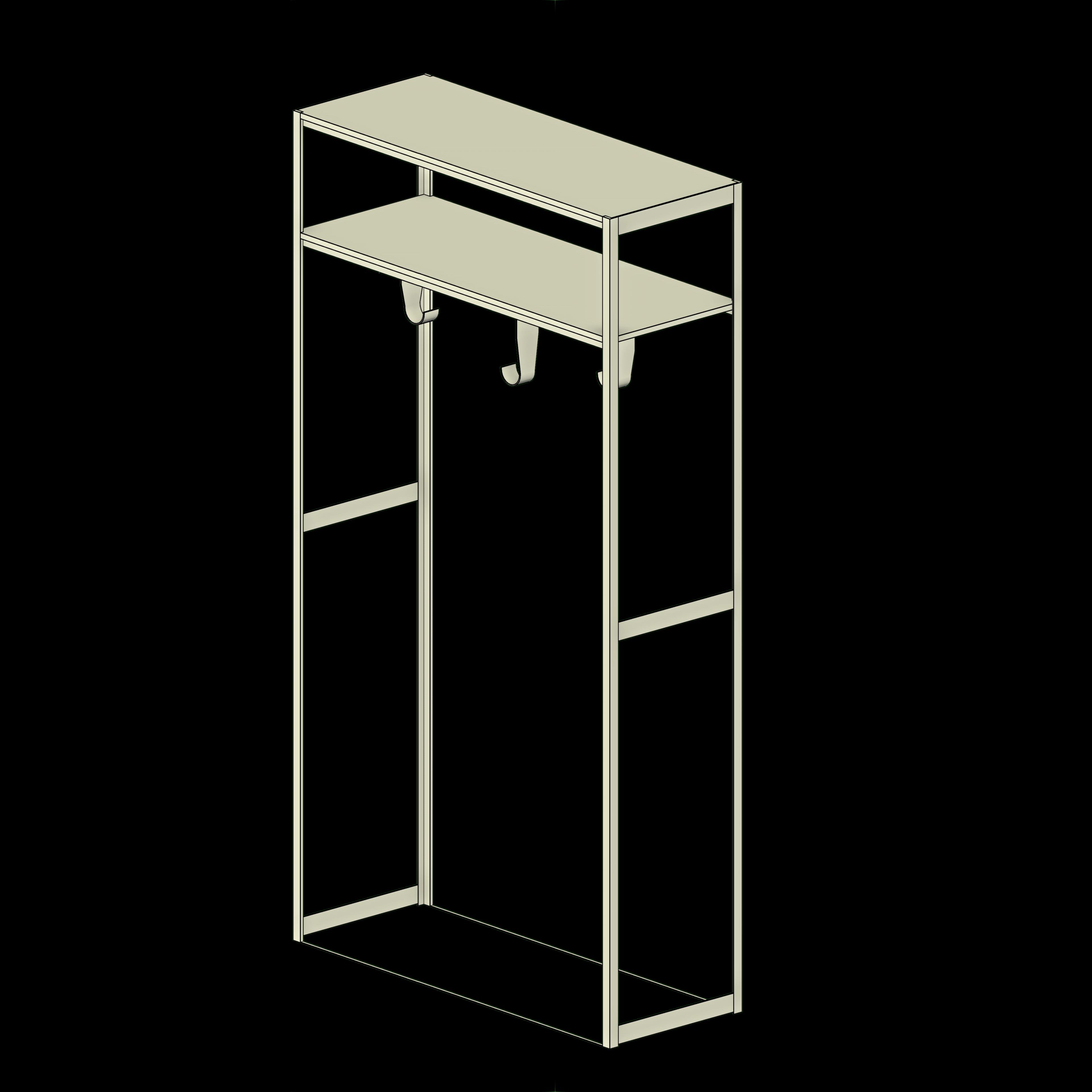 SSG Open Bike Storage 4 Post PCS 481888