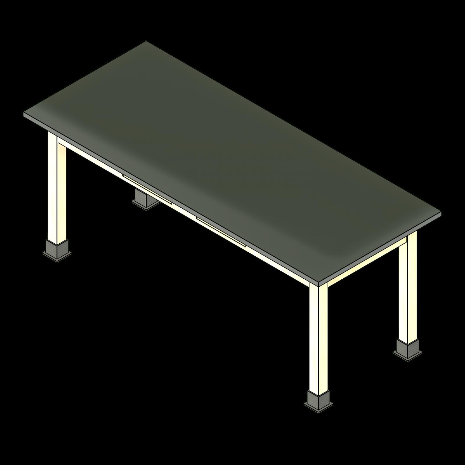  SSG Table Science Book Compartment HRW 72x30 Phenolic