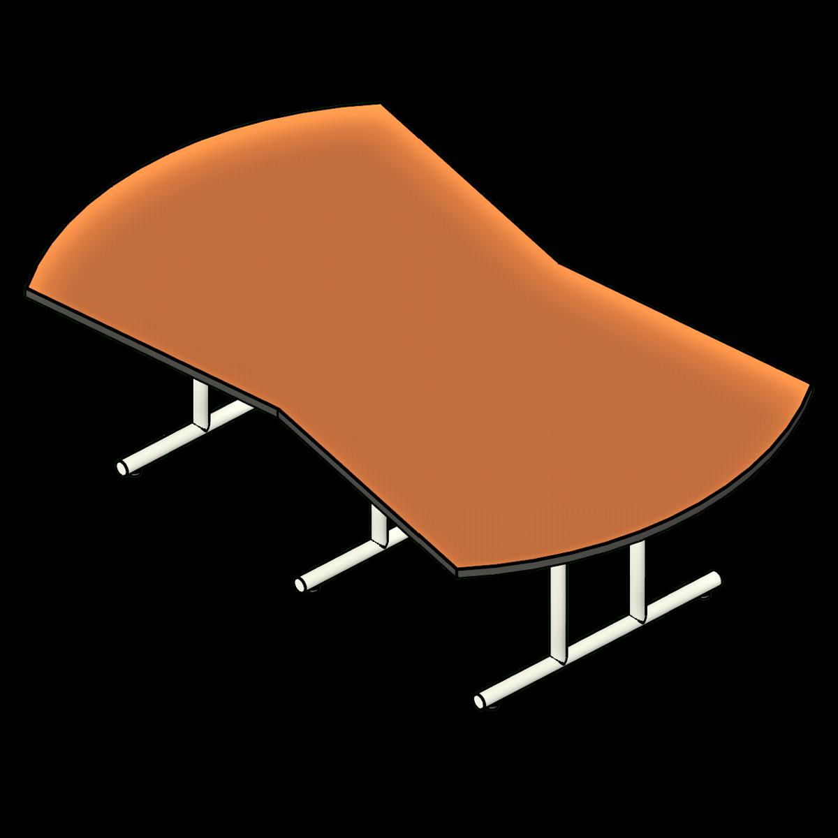  SSG Table Conference Buckle LAM 96x57 TT Base