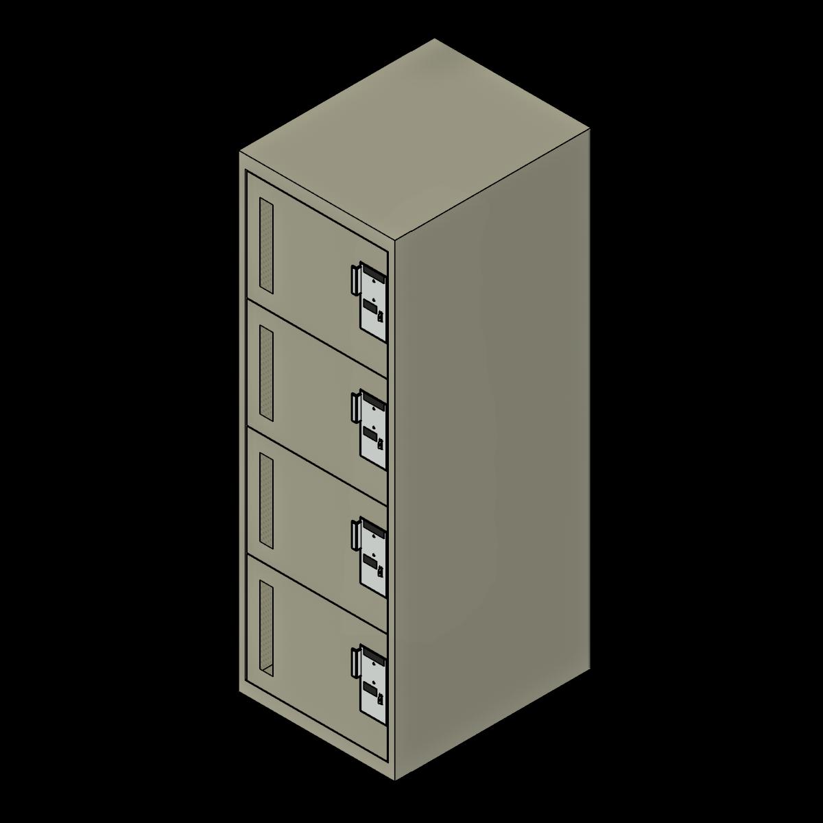 SSG Locker Personal Storage Tiered Load Bearing Vest PCS 4 Tier No Base