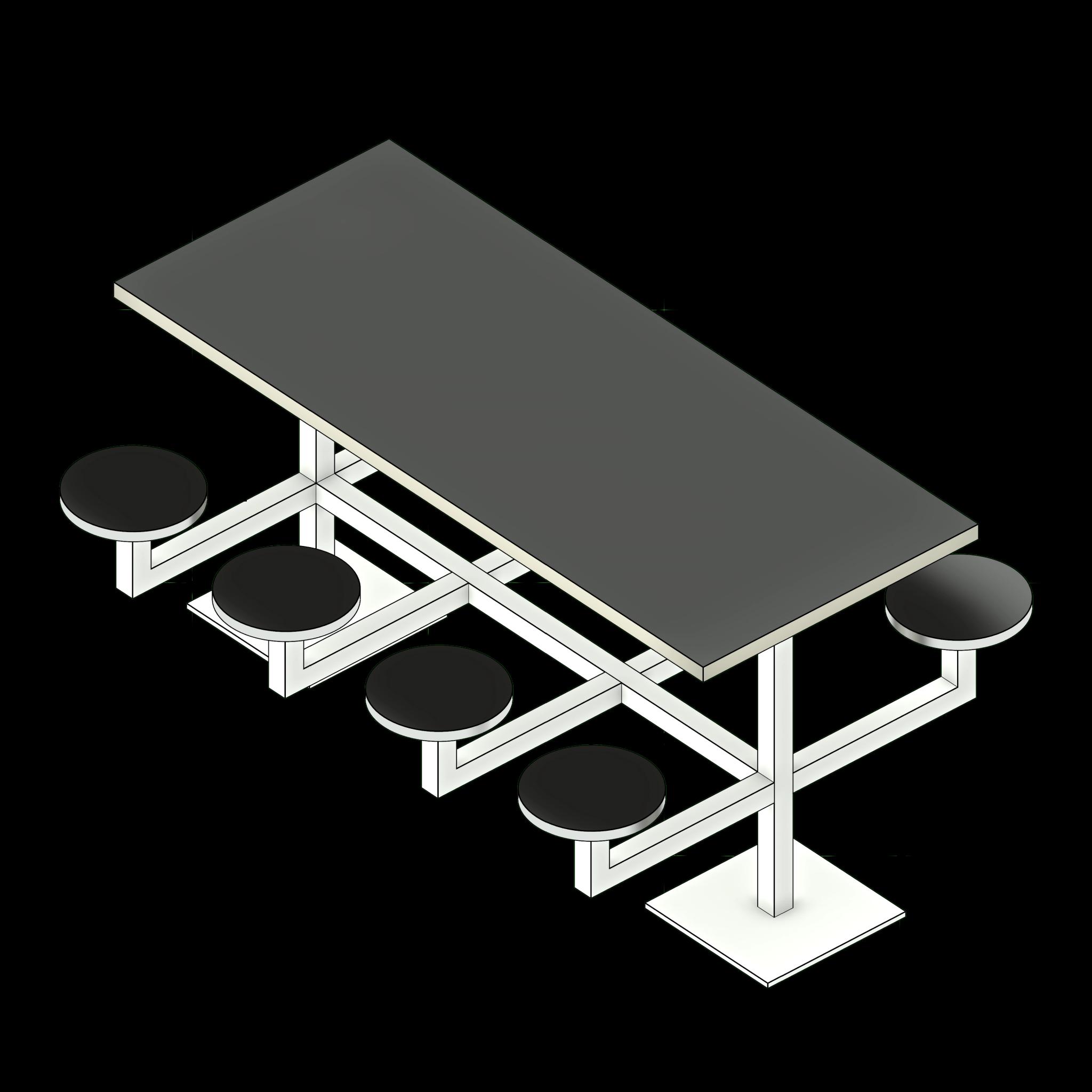  SSG Table Detention Cafeteria SST 723036