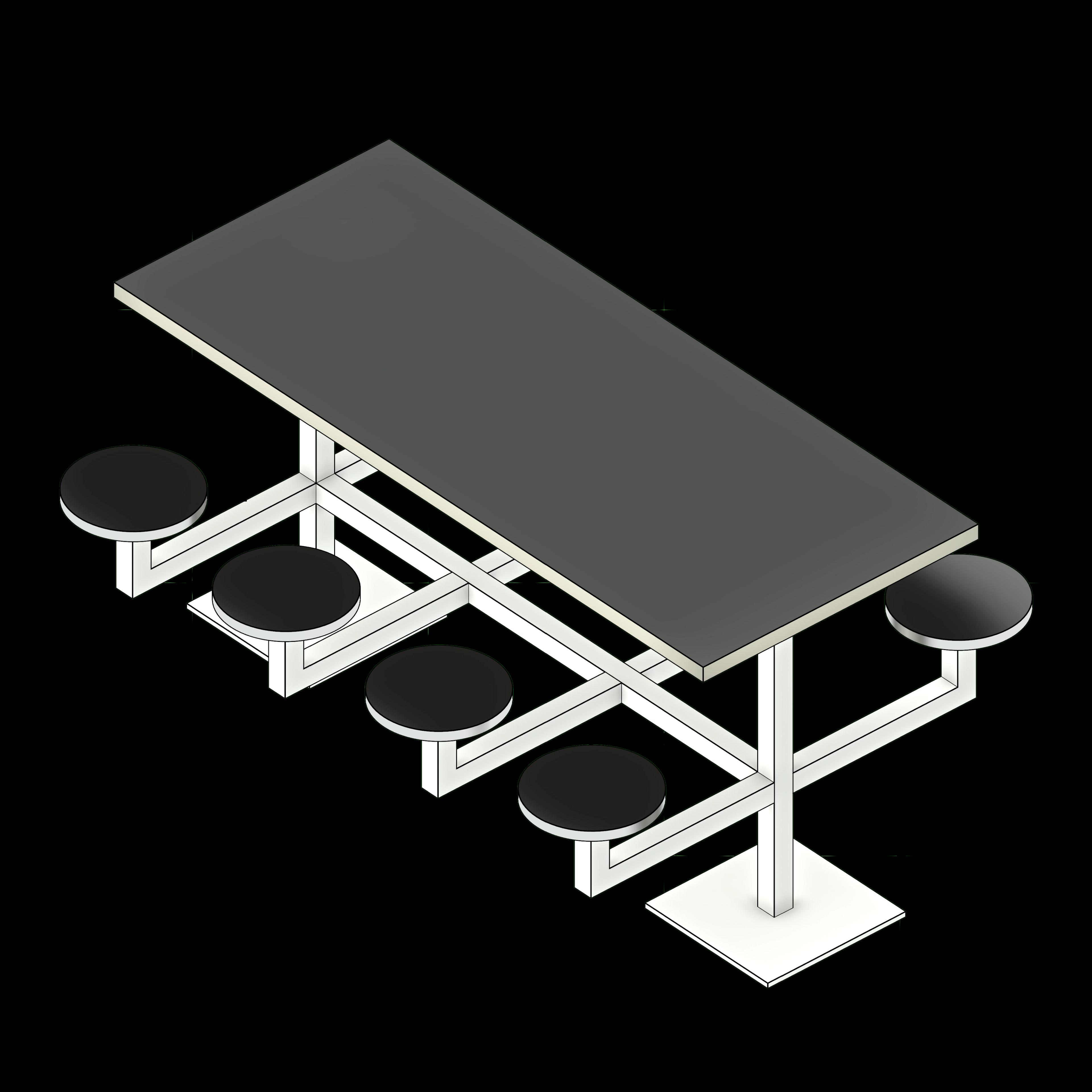  SSG Table Detention Cafeteria SST 723036