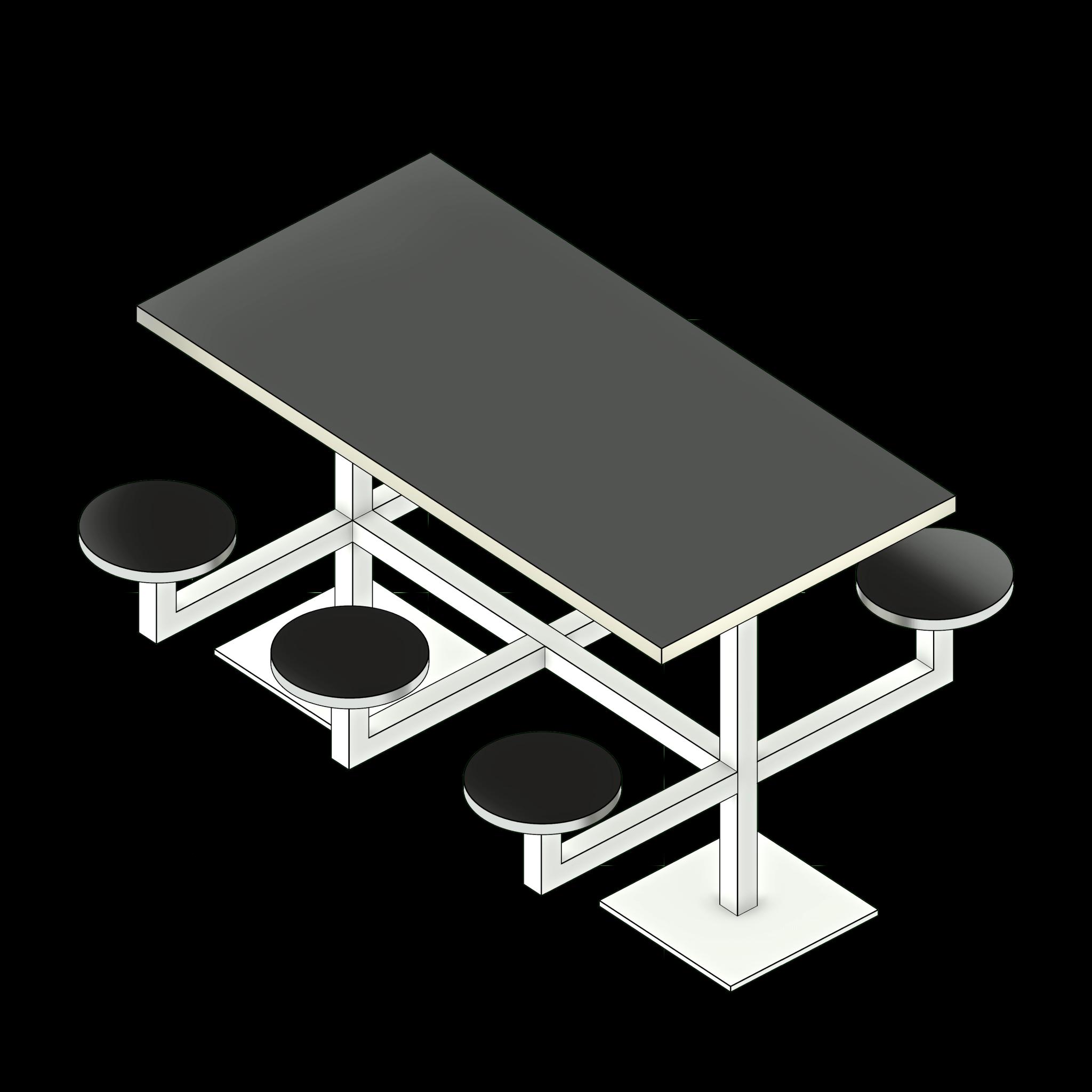  SSG Table Detention Cafeteria SST 603036