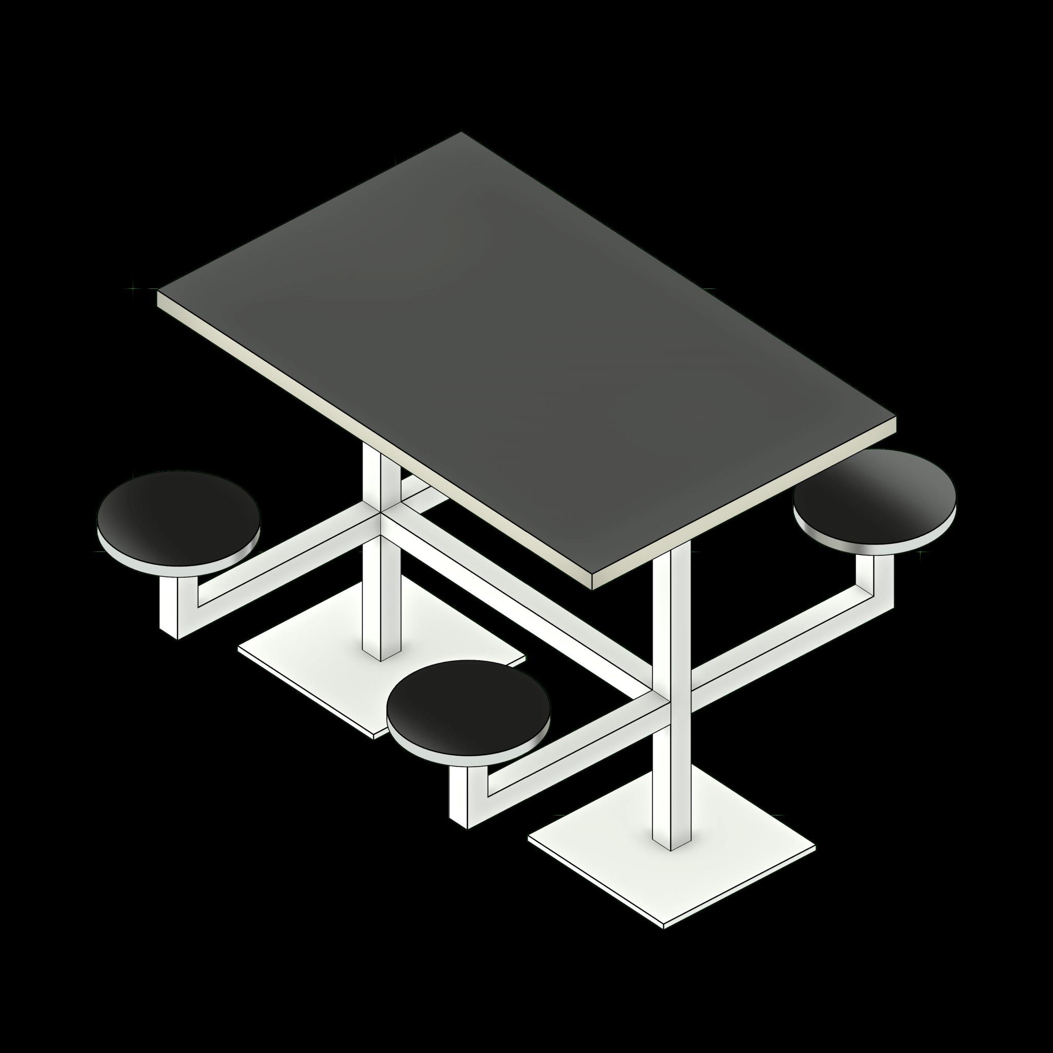  SSG Table Detention Cafeteria SST 483036