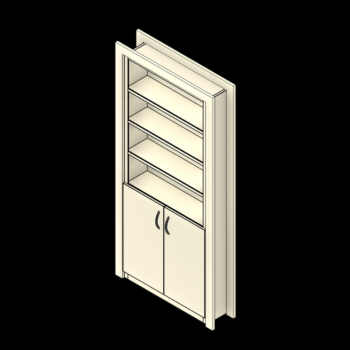  SSG Door Hidden Bookcase LAM