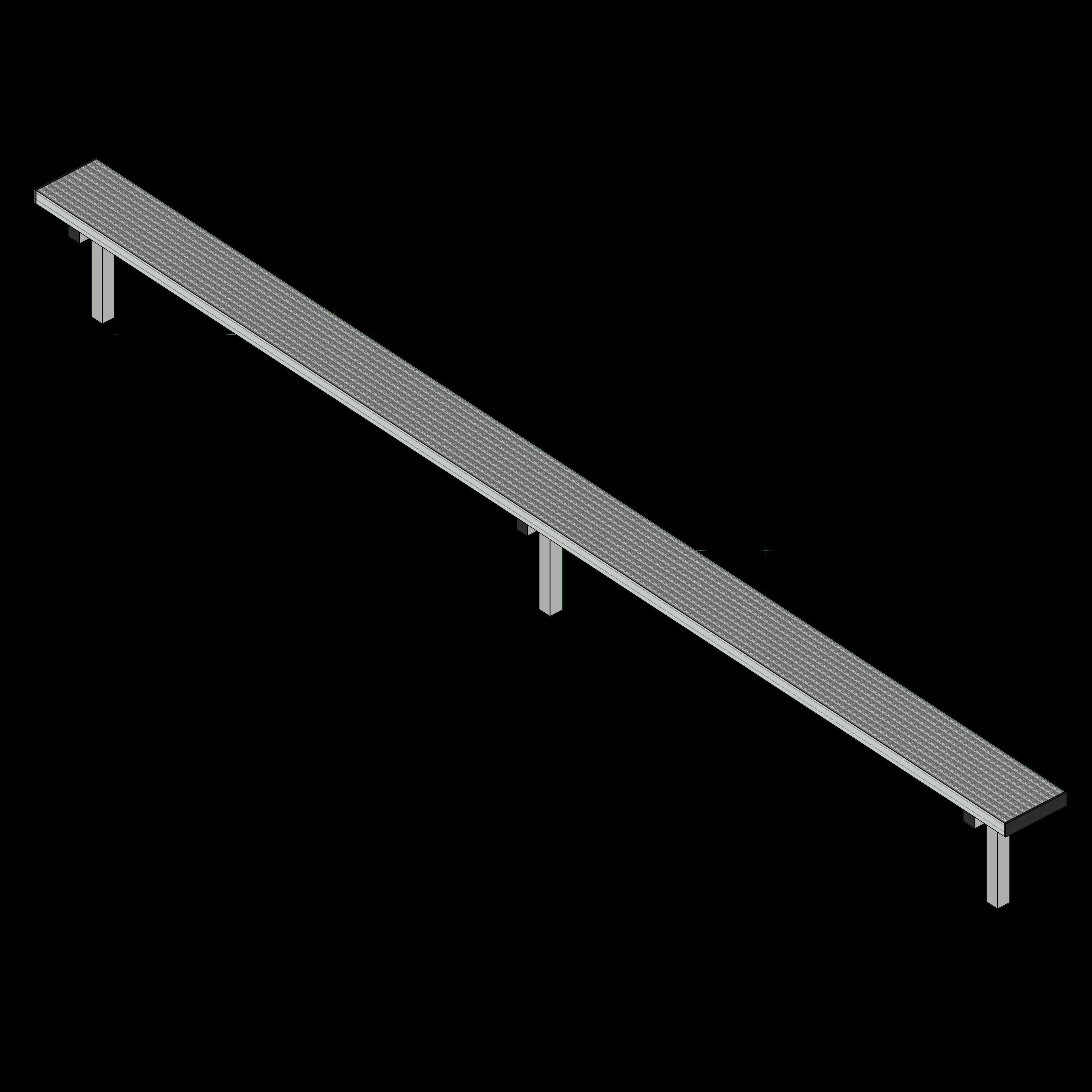  SSG Bench Indoor Outdoor SST No Backrest Fixed 15 Feet