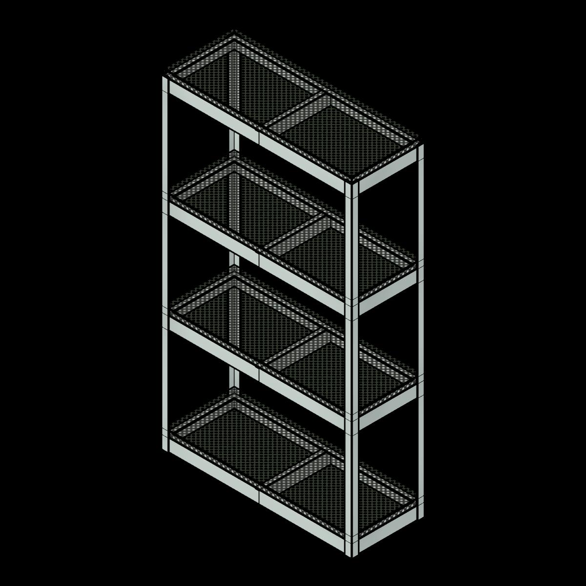  SSG Shelving Rivet PCS Perforated Steel Deck