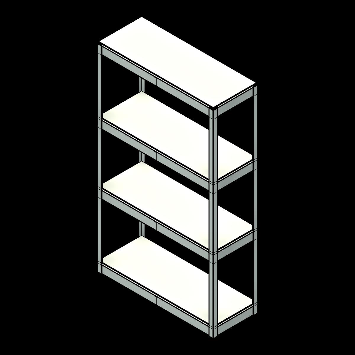  SSG Shelving Rivet PCS Melamine Deck