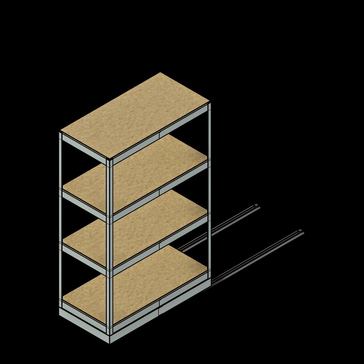  SSG Shelving UnderRack Mobile PCS Open