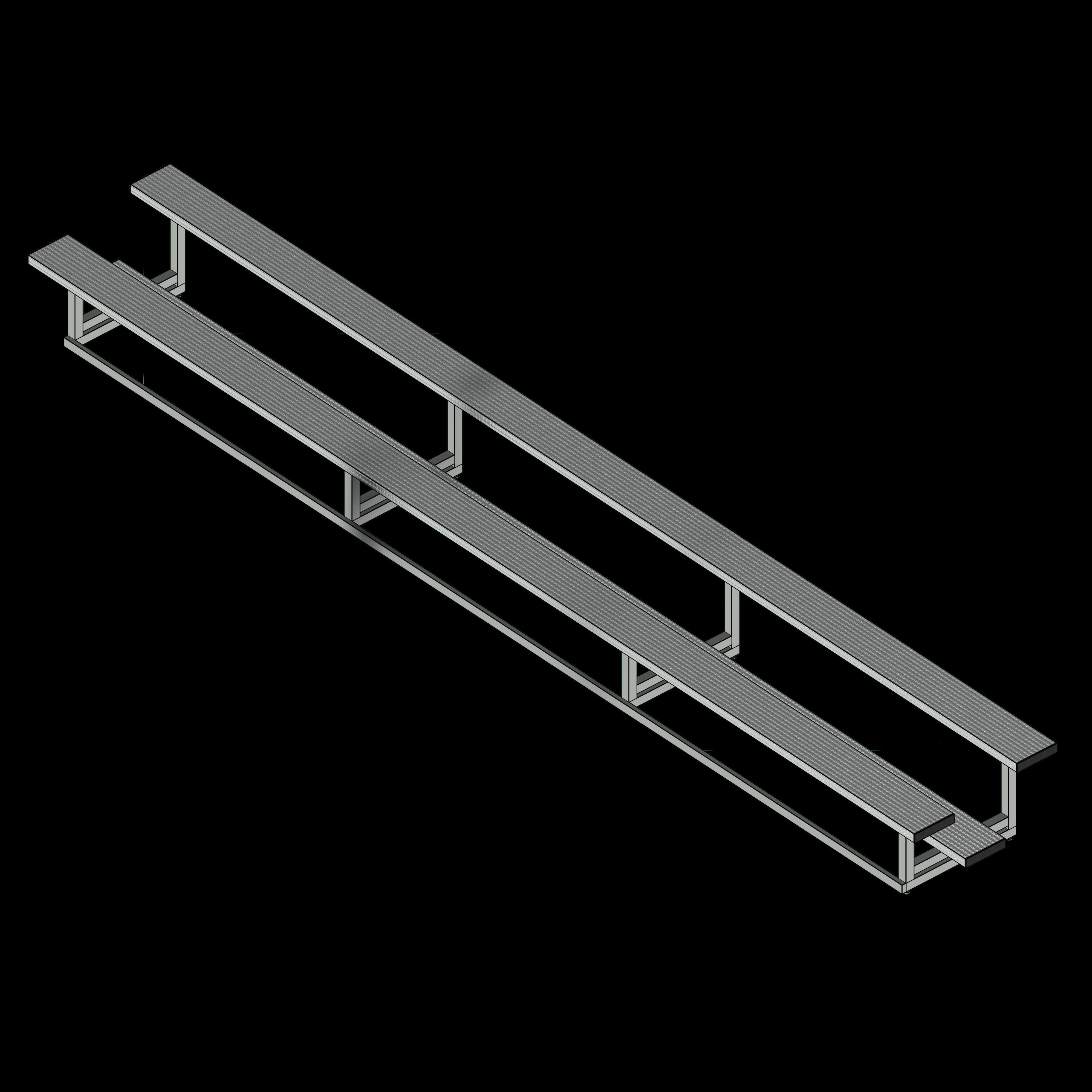  SSG Bleacher Indoor Outdoor SST 21 Feet 2 Tier