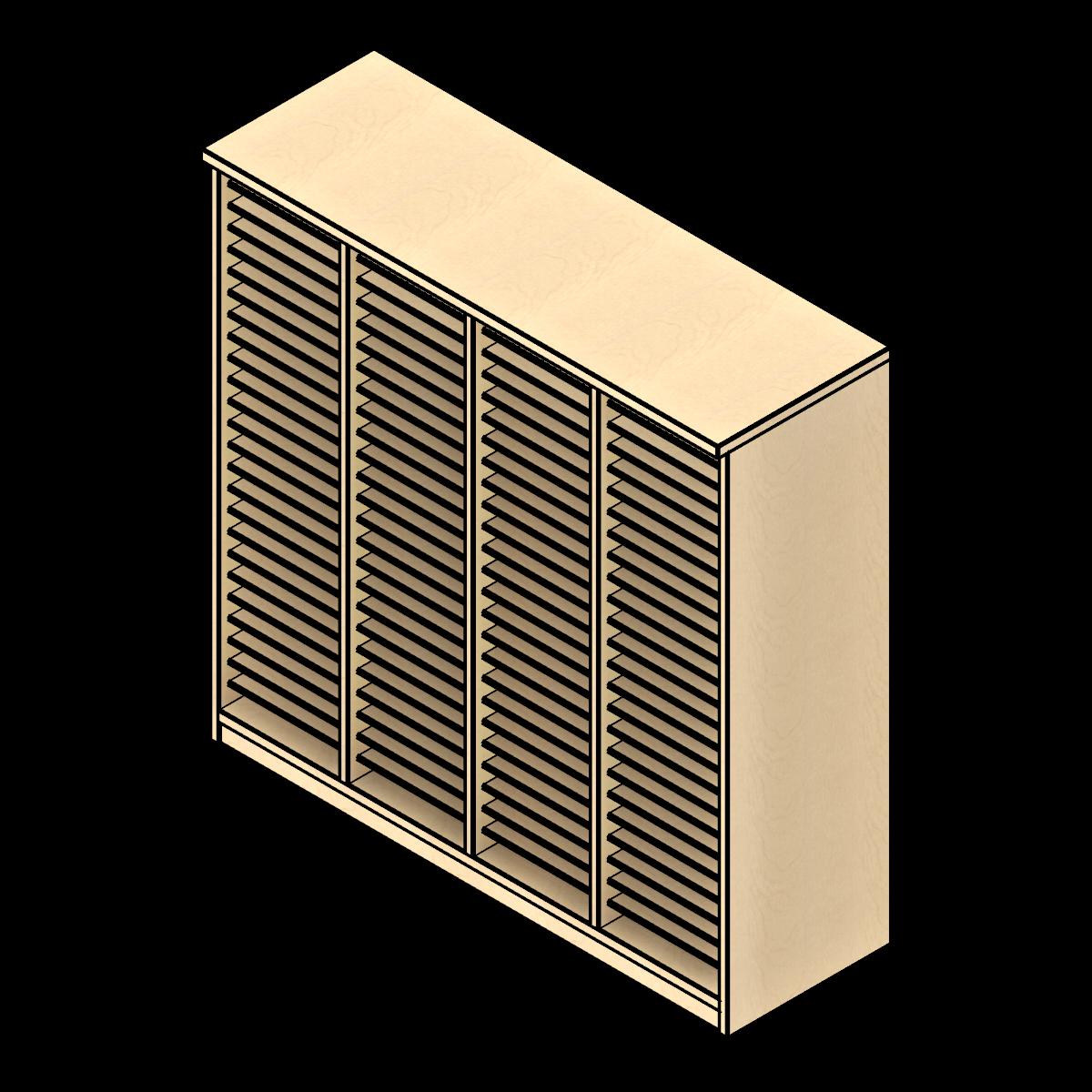  SSG Cabinet Folio Stationary LAM 4 Column