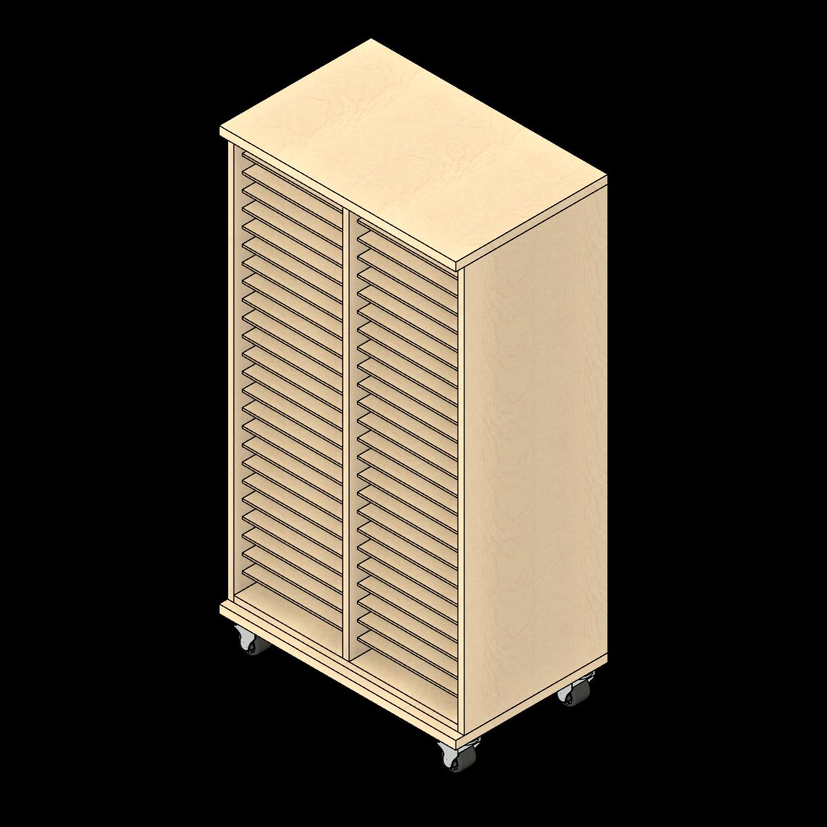  SSG Cabinet Folio Mobile LAM 2 Column