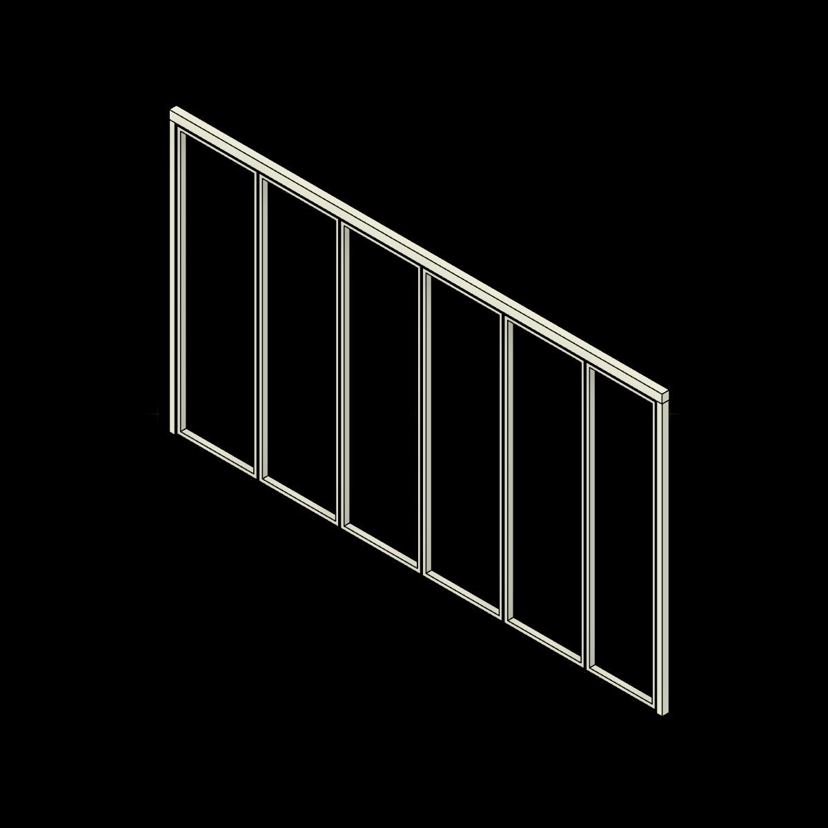  SSG Wall Moveable Glass Continuous Hinge PCA