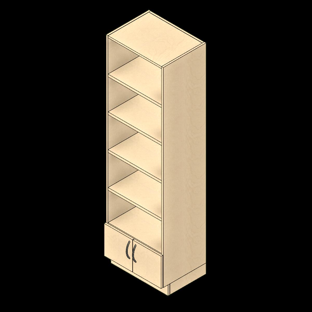  SSG Cabinet Storage Open 2 Lower Doors LAM