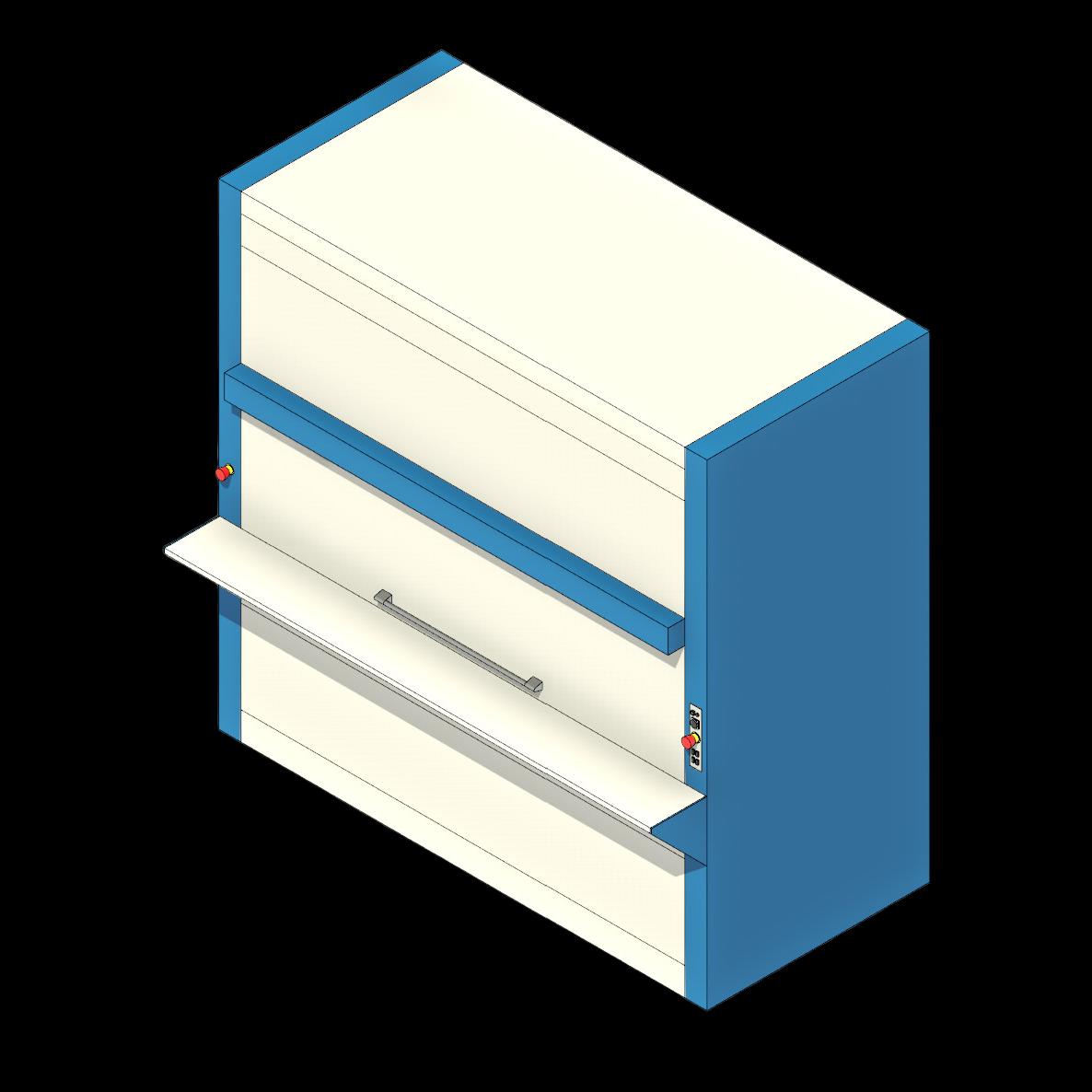  PCS Vertical Electric Carousel File Cabinet 2 Large