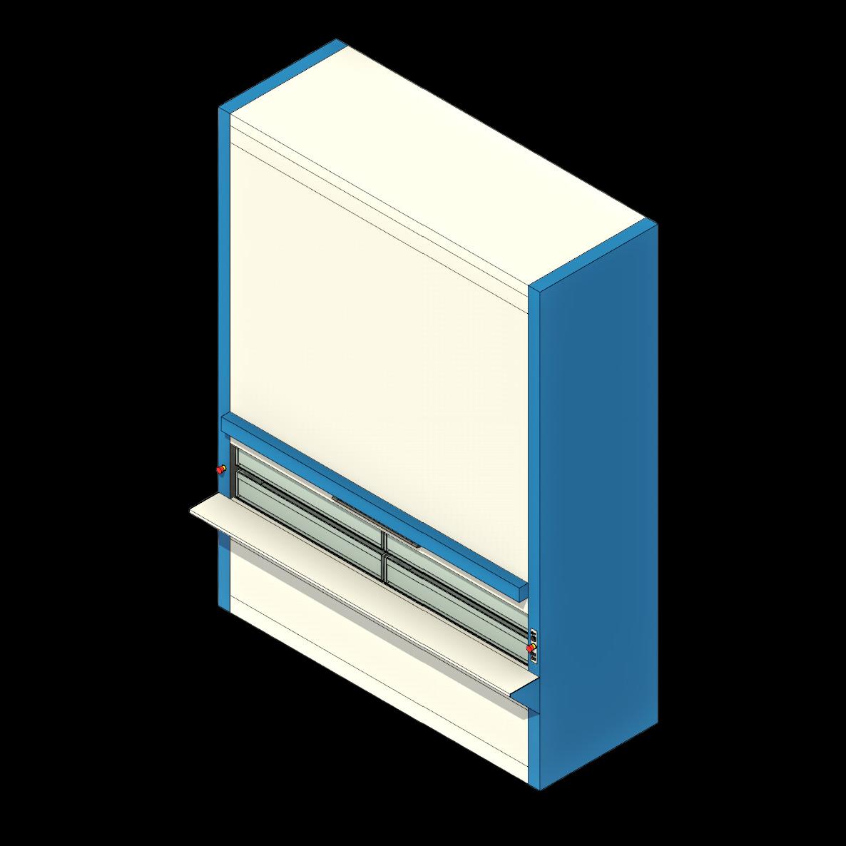  PCS Vertical Electric Carousel File Cabinet 3 Large