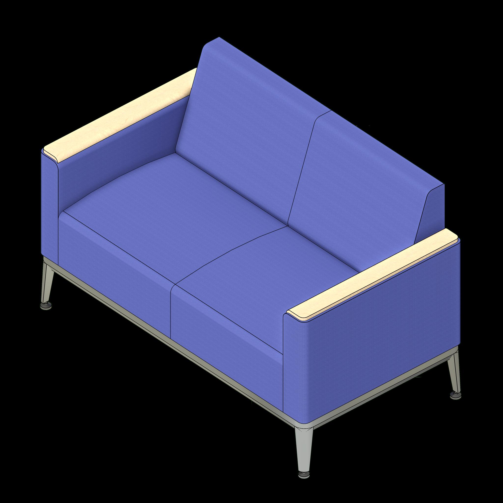  SSG Seating Lounge UPH Loveseat