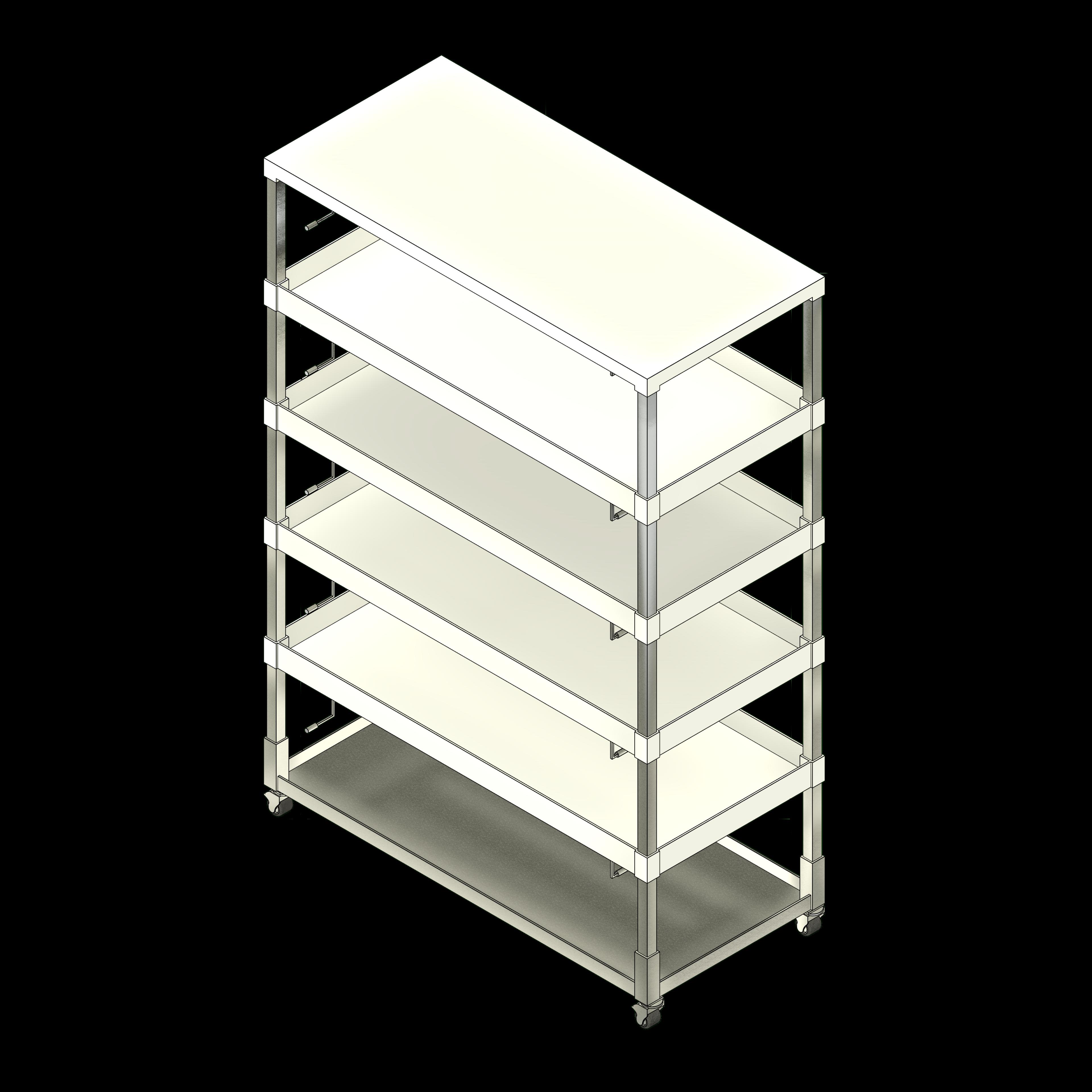  SSG Rack Horticulture Grow SST 4 Tiers