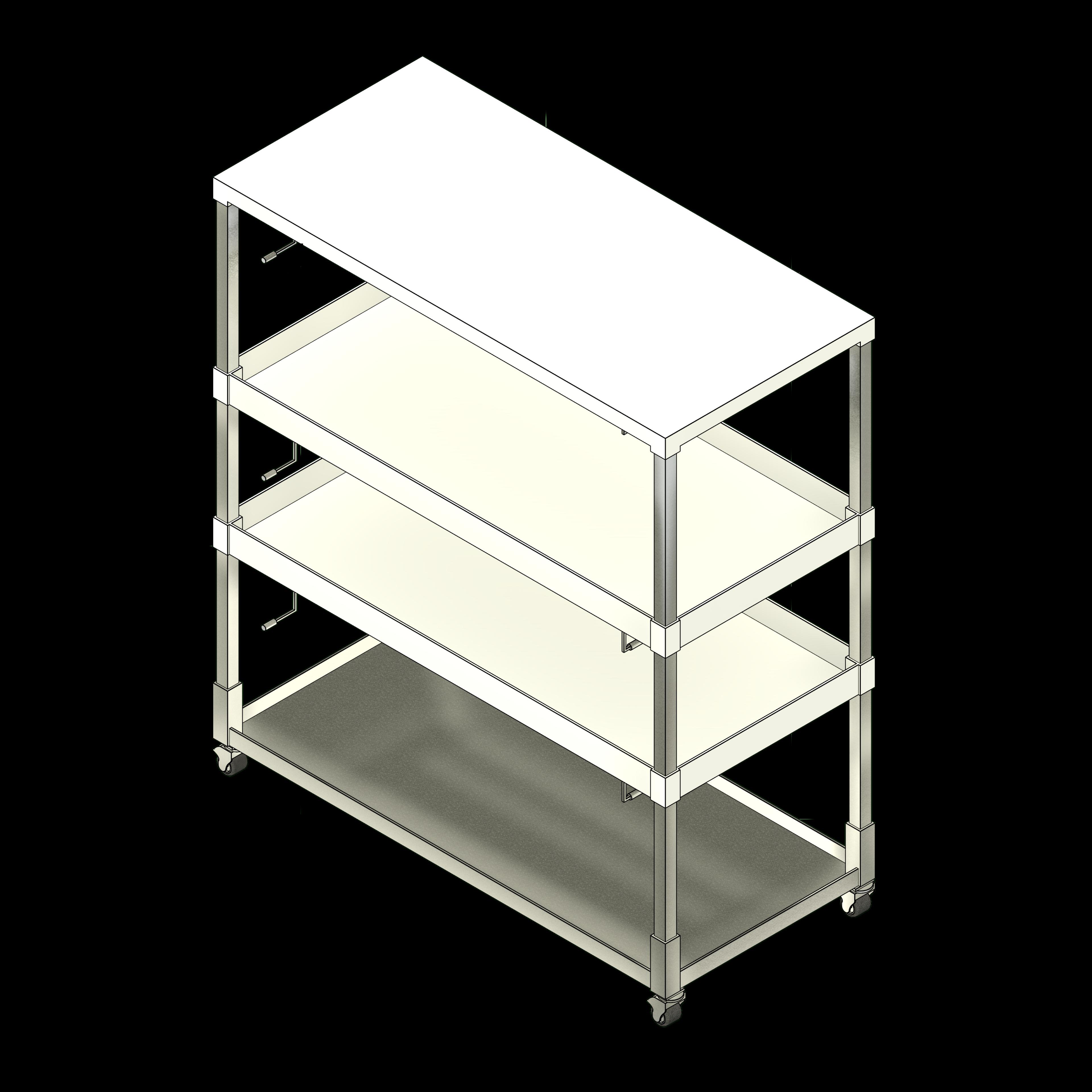  SSG Rack Horticulture Grow SST 2 Tiers