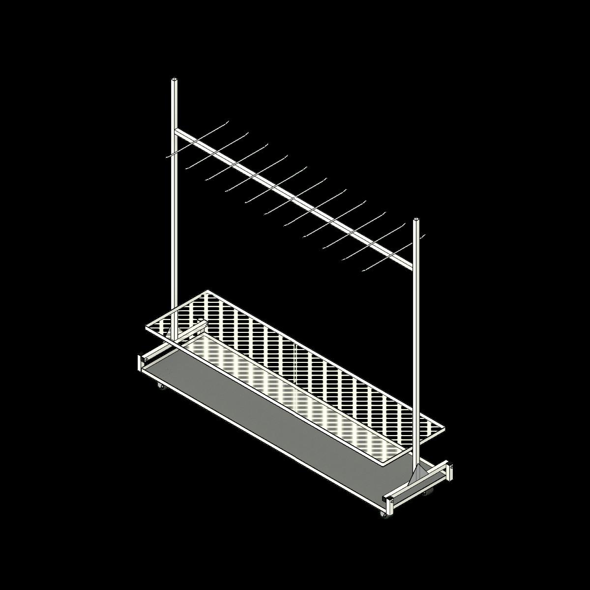  SSG Rack Horticulture Drying SST 1 Tier